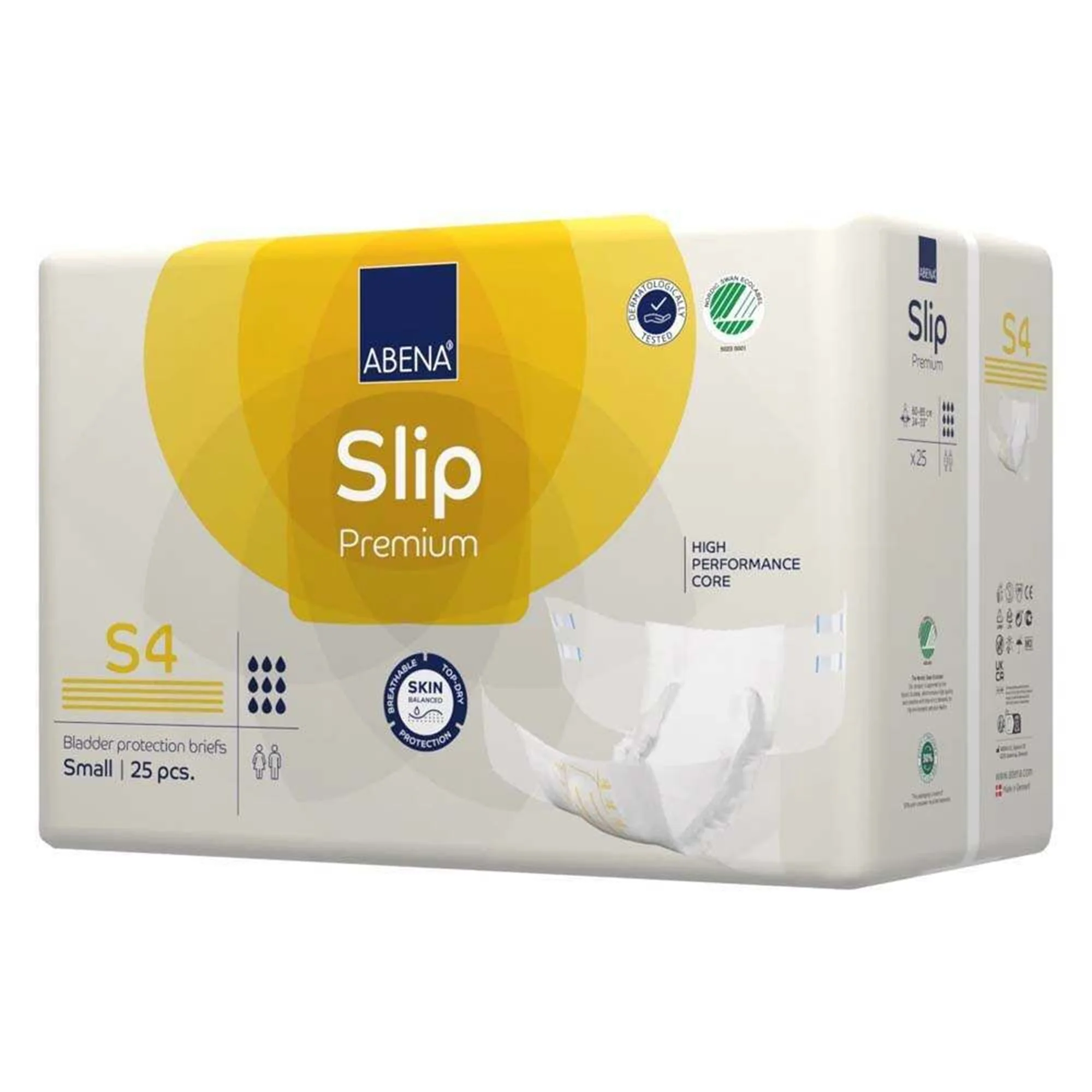 Abena North America Abena Slip Premium S4 Incontinence Brief, Small (75/CS) - Image 3
