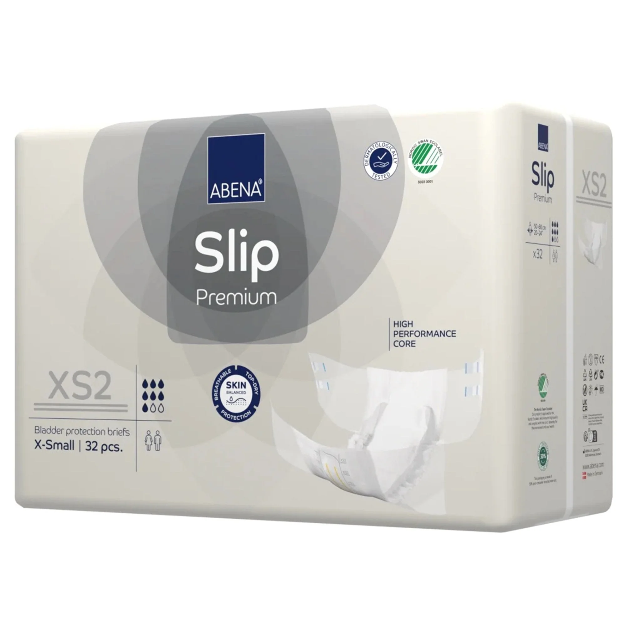 Abena North America Abena Slip Premium XS2 Incontinence Brief, X-Small (128/CS) - Image 3