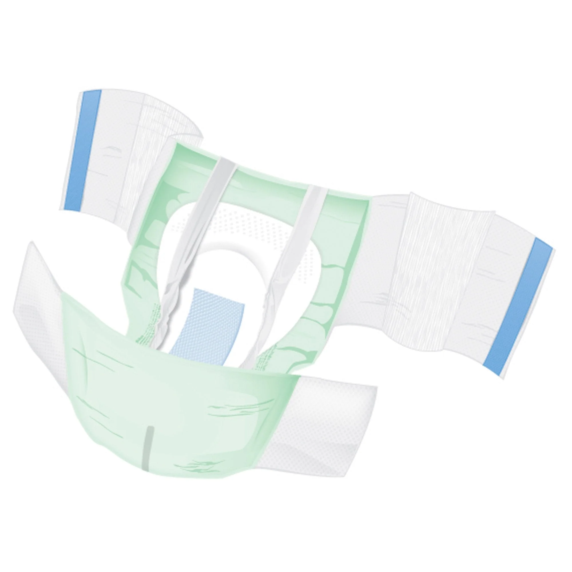 McKesson Brand McKesson Ultra Plus Stretch Heavy Absorbency Incontinence Brief, Bariatric (80/CS) - Image 2