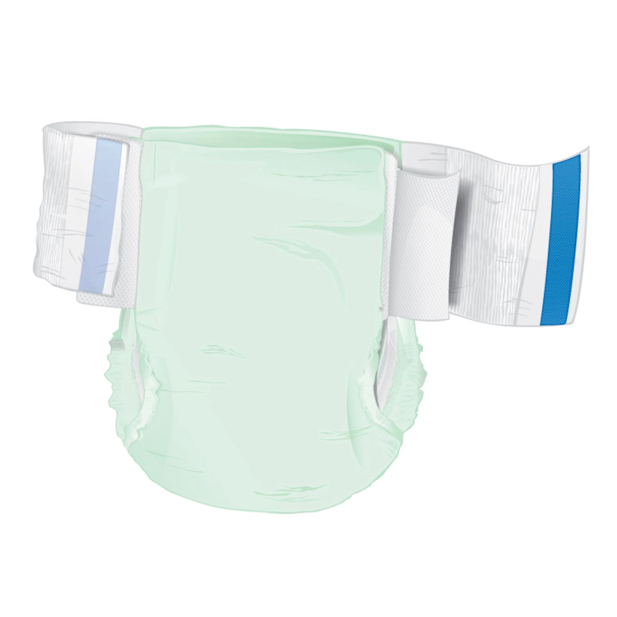McKesson Brand McKesson Ultra Plus Stretch Heavy Absorbency Incontinence Brief, Bariatric (80/CS) - Image 3