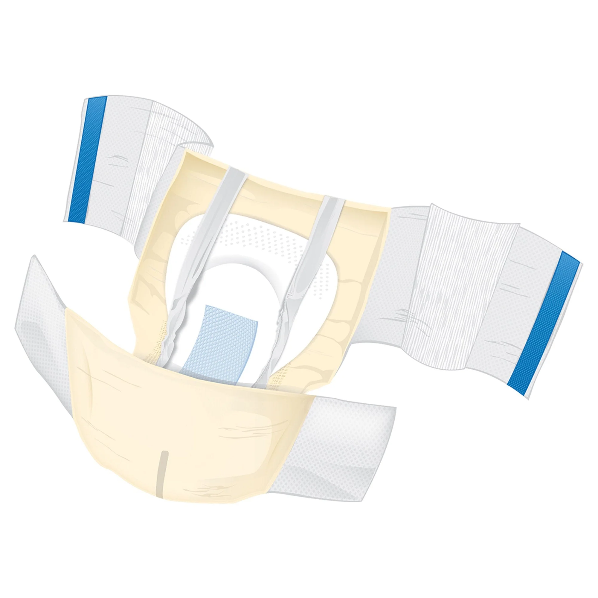 McKesson Brand McKesson Ultra Plus Stretch Heavy Absorbency Incontinence Brief, Large / X-Large (4/CS) - Image 2