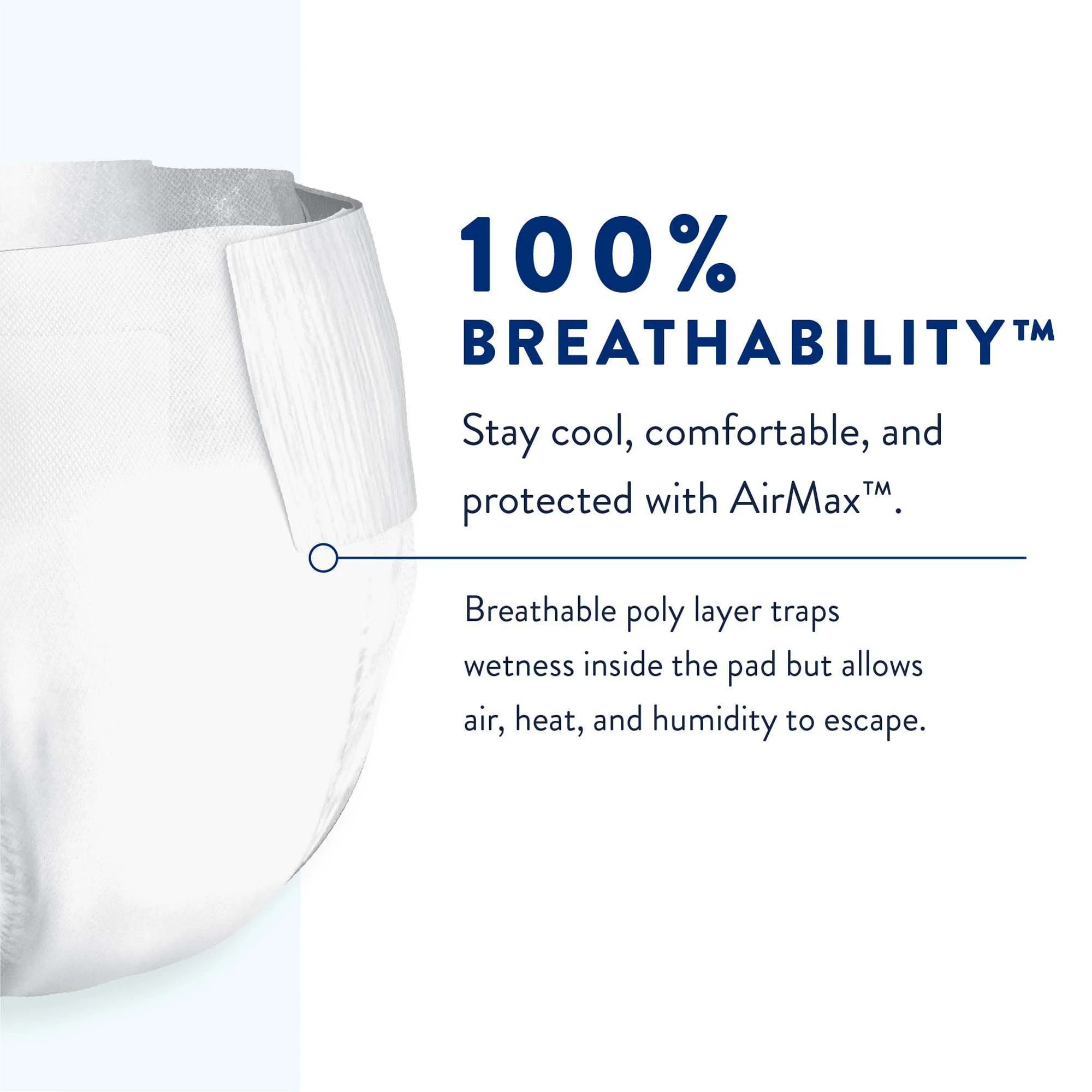 First Quality Products LLC Prevail Air Overnight Briefs Overnight Absorbency, Size 3 (60/CS) - Image 4
