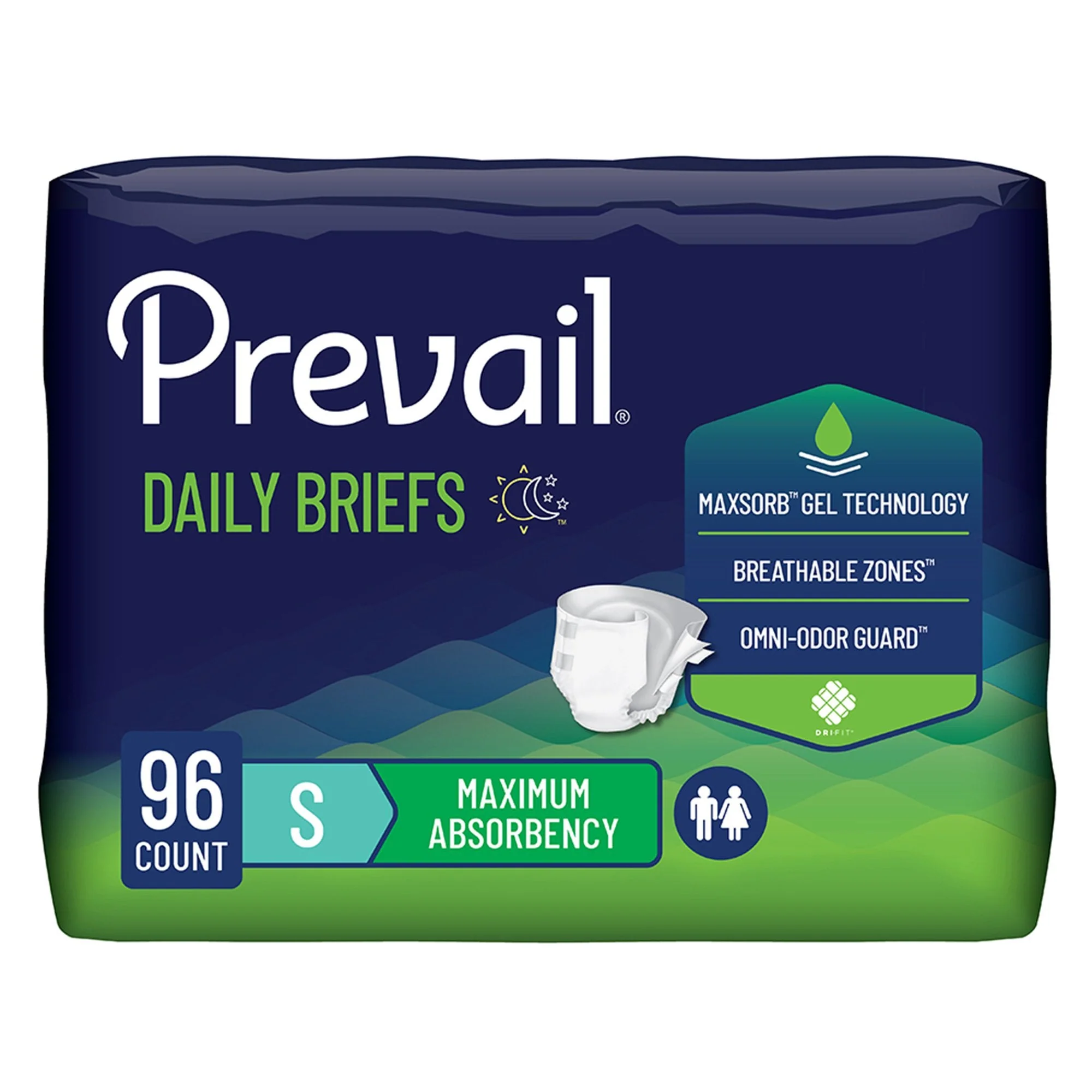 First Quality Products LLC Prevail Maximum Incontinence Brief, Small (6/CS) - Image 3