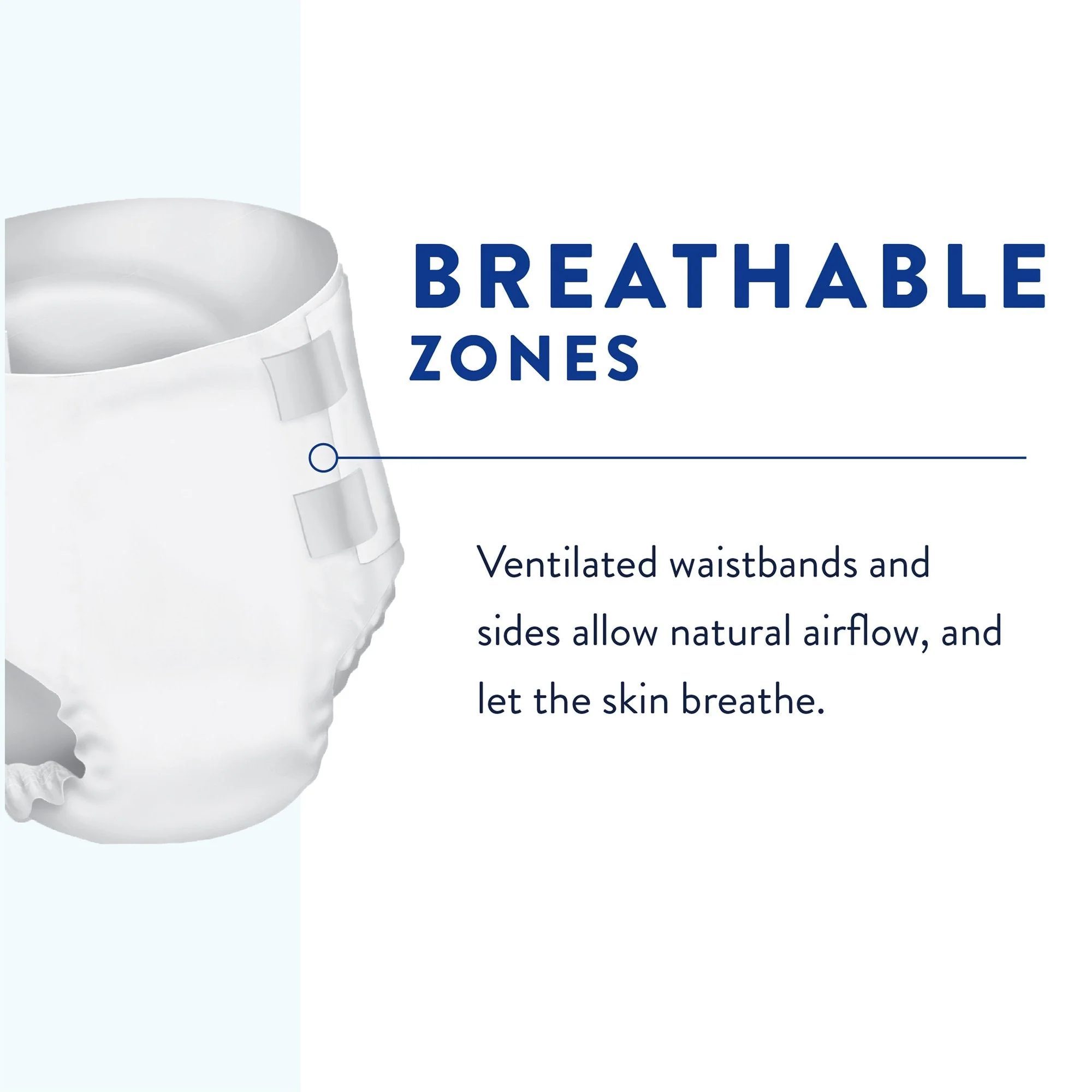 First Quality Products LLC Prevail Per-Fit Maximum Incontinence Brief, Large (72/CS) - Image 4