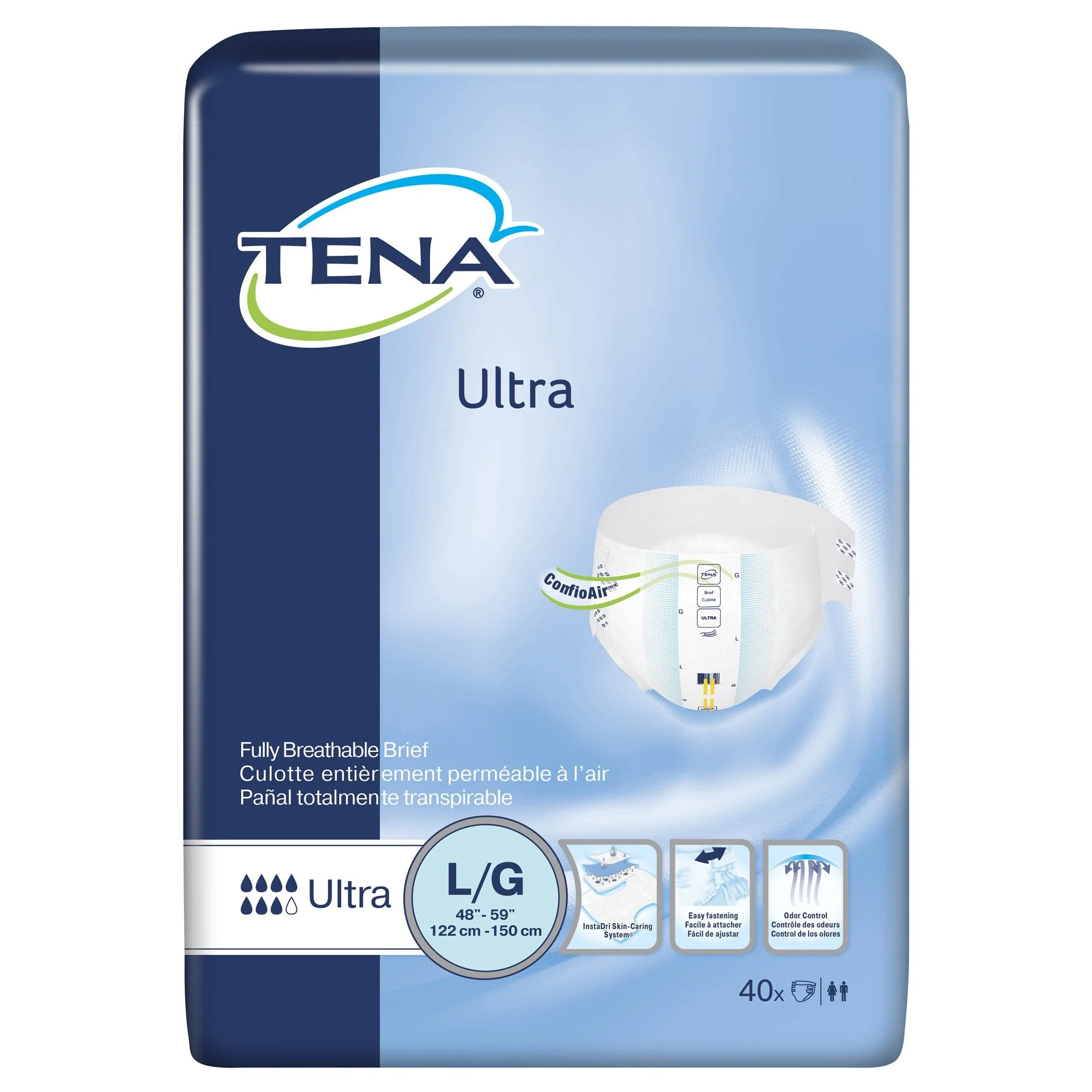 Essity HMS North America Inc Tena Ultra Incontinence Brief, Large (6/CS) - Image 2