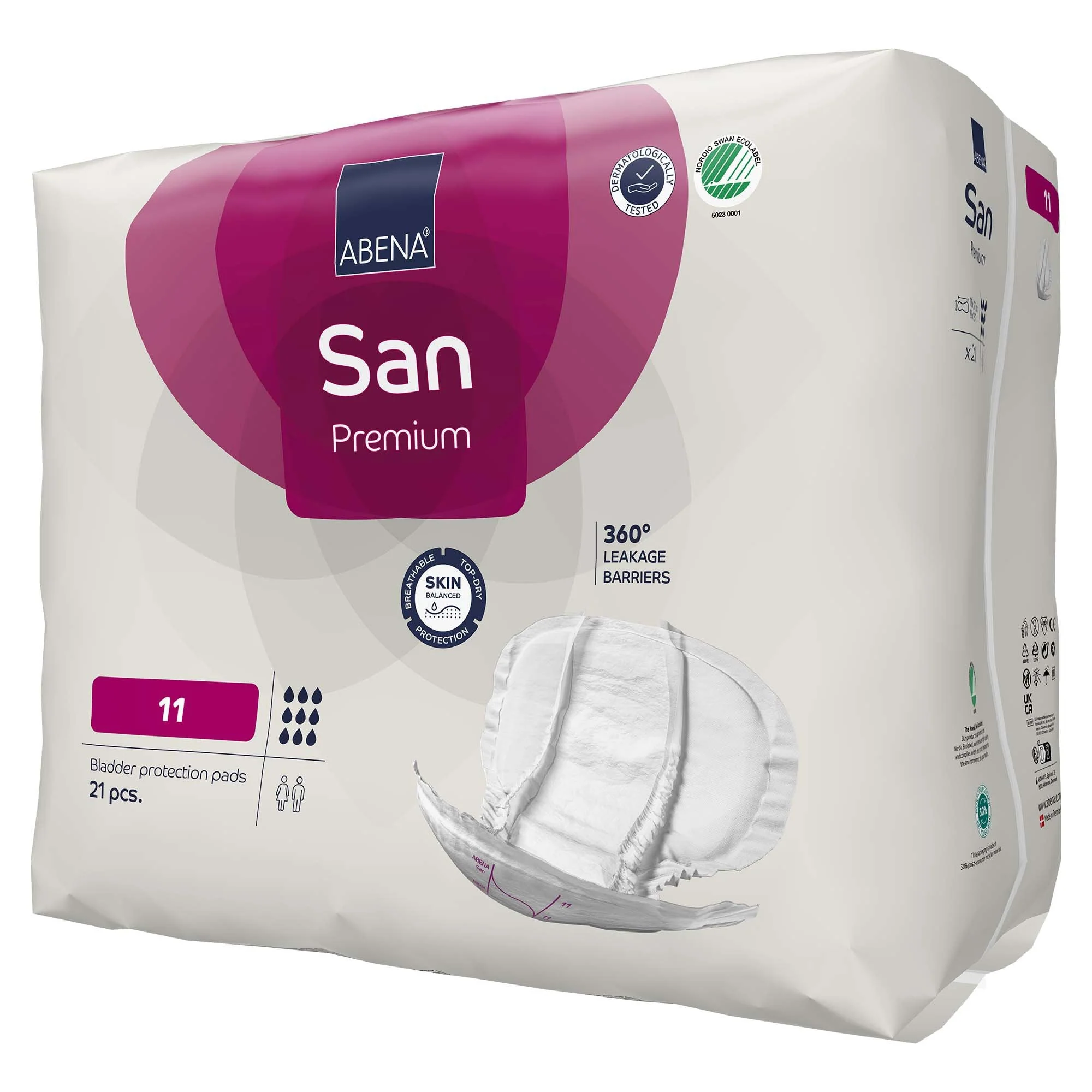 Abena North America Abena San 11 Premium Bladder Protection Pads (84/CS) - Image 3