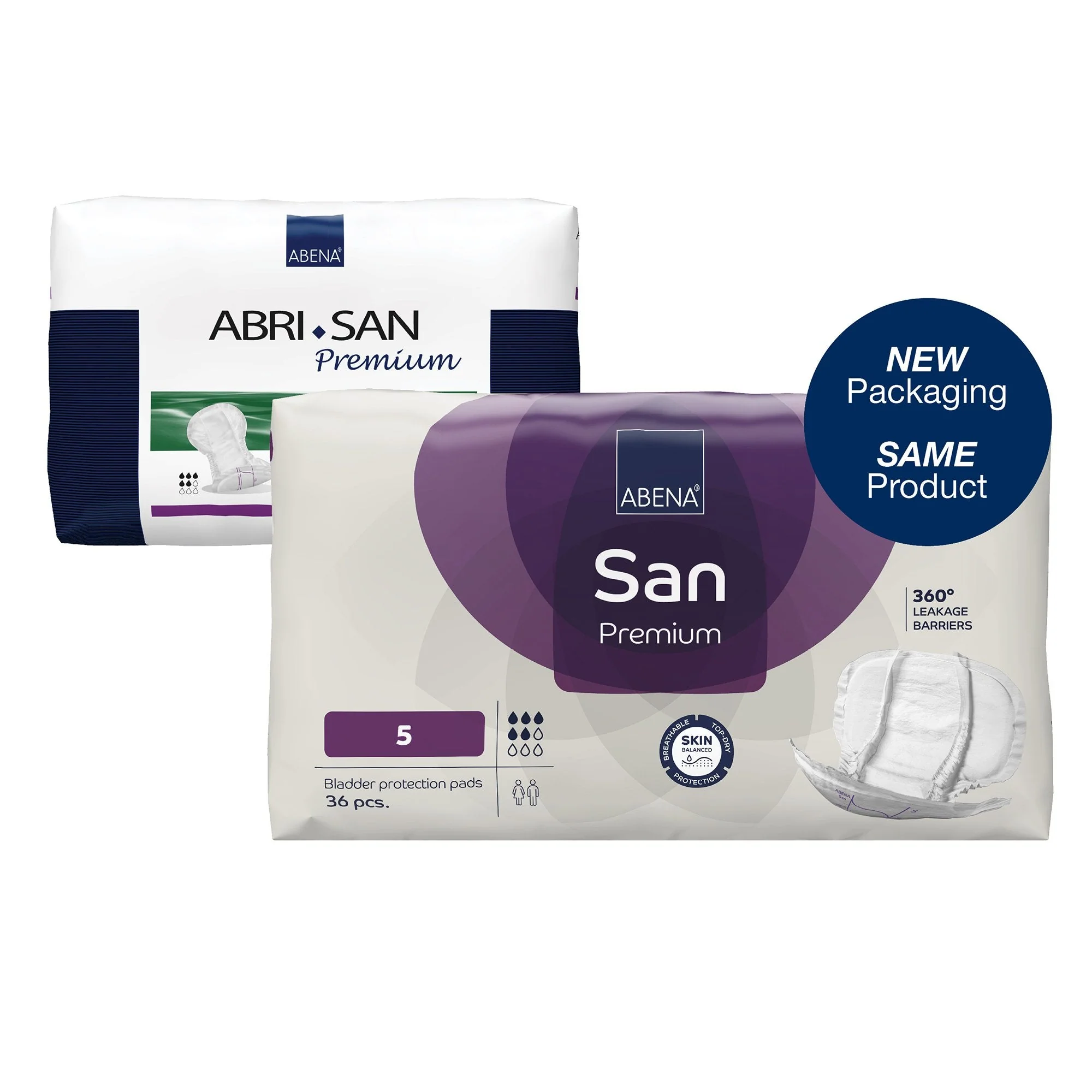 Abena North America Abri-San Premium 5 Incontinence Liner, 21-Inch Length (144/CS)