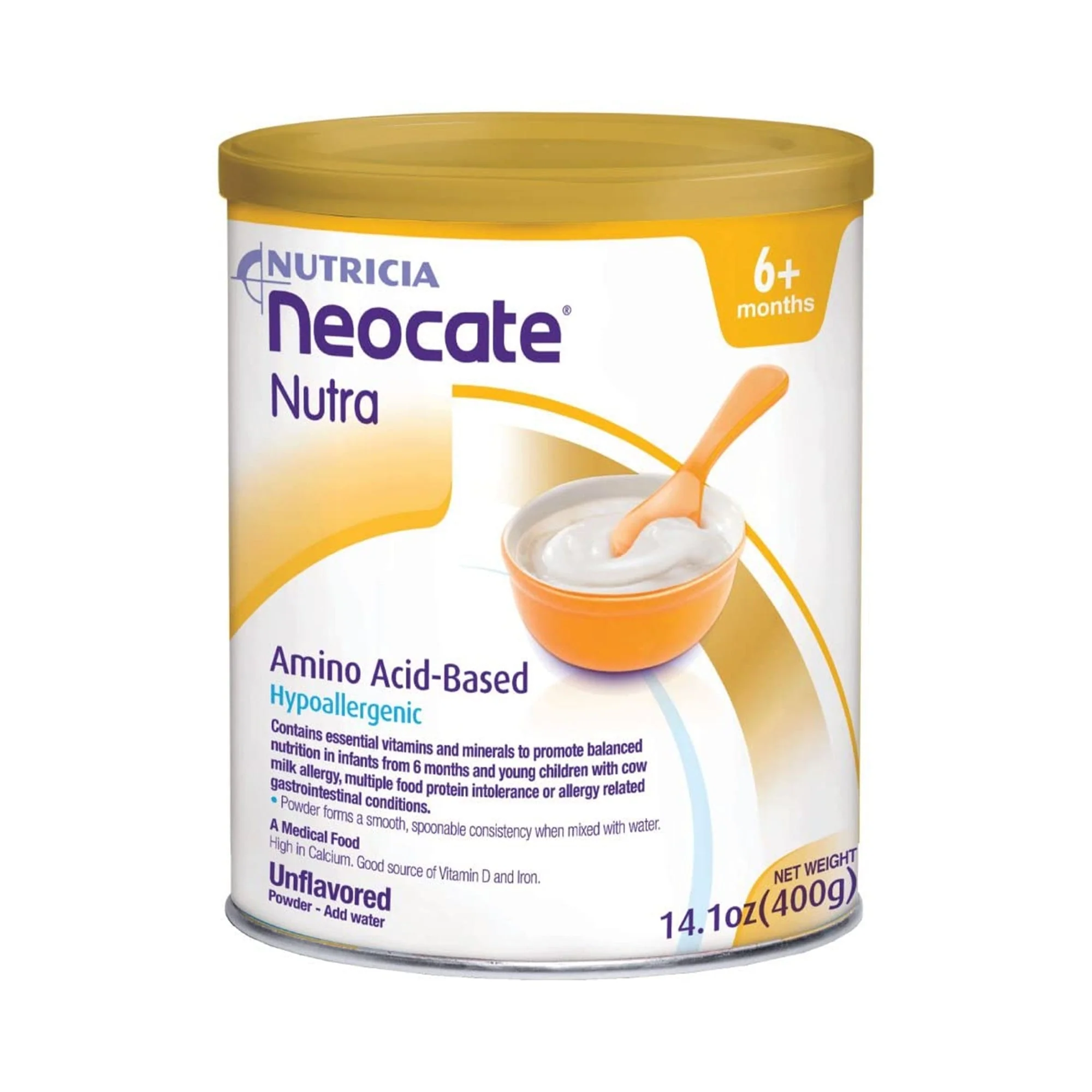 Nutricia North America Neocate Nutra Amino Acid–Based Medical Food, 14.1-ounce carton (4/CS)