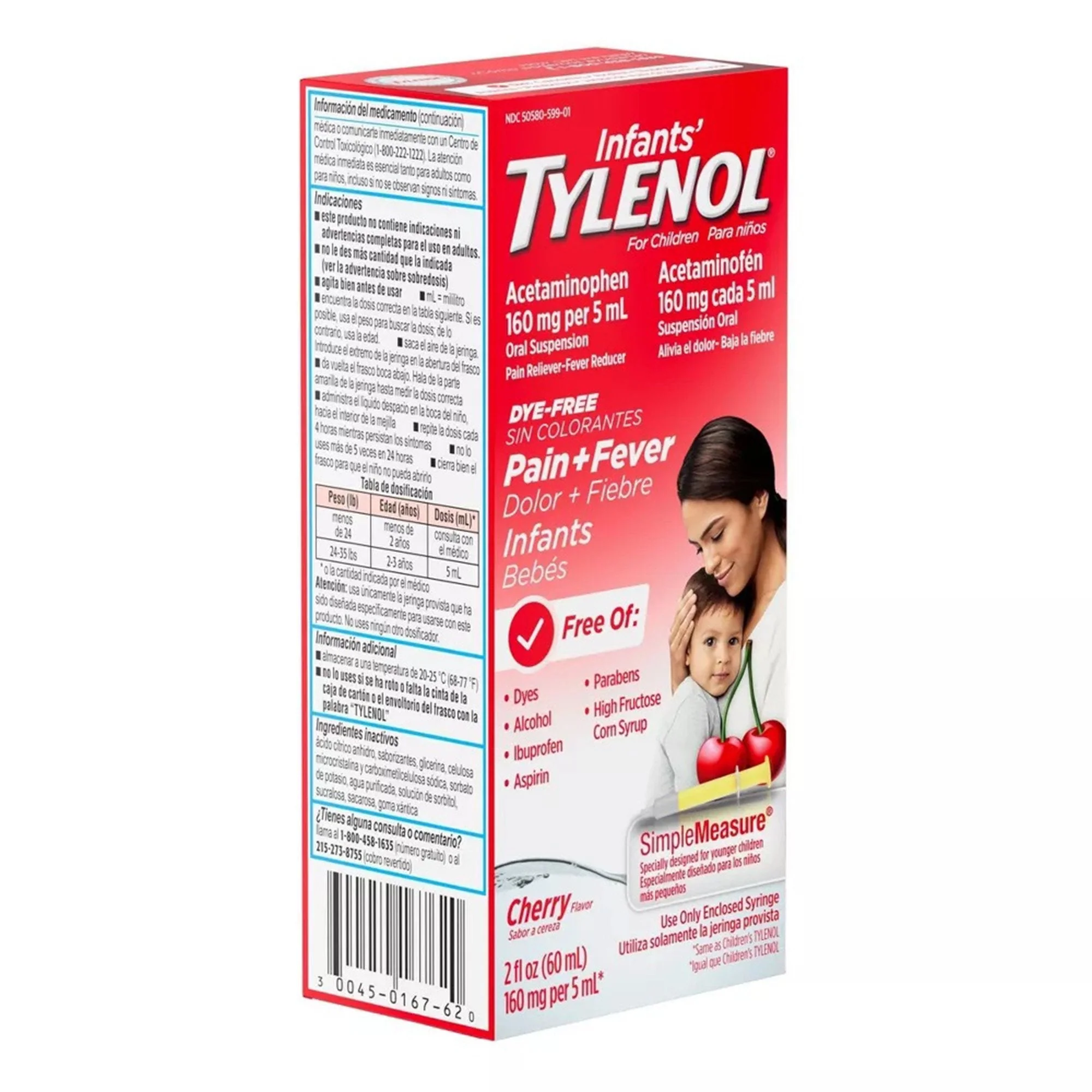 J & J Sales Infants' Tylenol Acetaminophen Children's Pain Relief