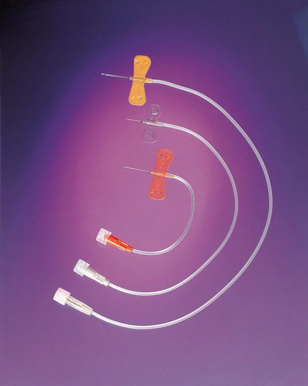 Infusion Set Surflo 19 Gauge 3/4 Inch 12 Inch Tubing Without Port