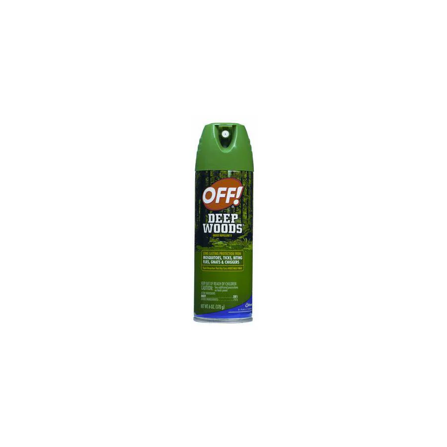Essendant Co/United Stationers Off! Deep Woods DEET Insect Repellent, 6 oz. Spray Can (12/CS)