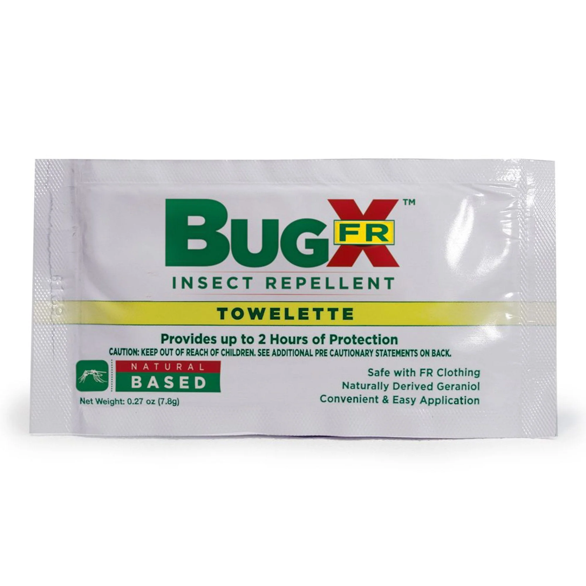 Coretex Products Bug X FR Insect Repellent Towelettes (100/CS)