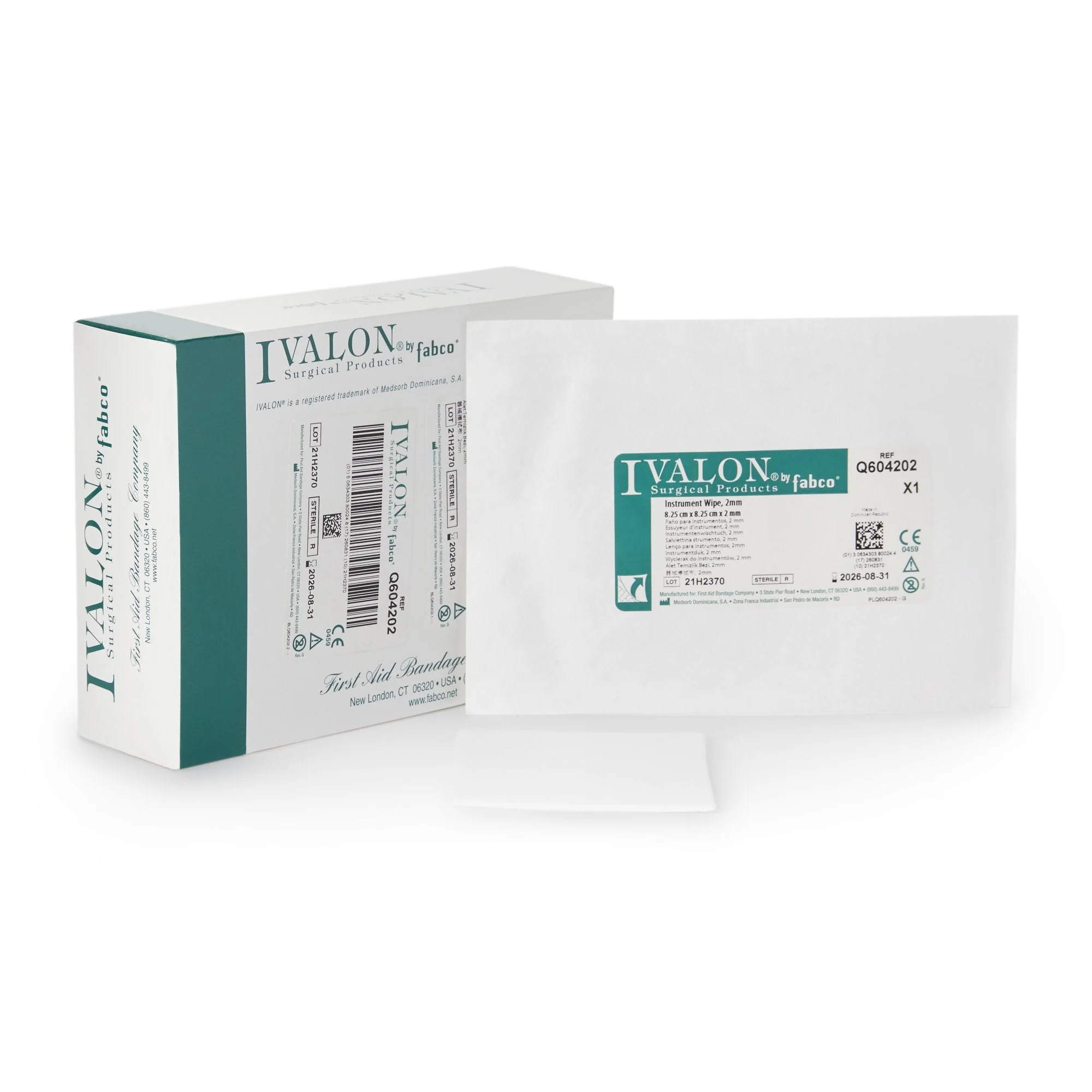First Aid Ivalon Instrument Wipe (20/BX)