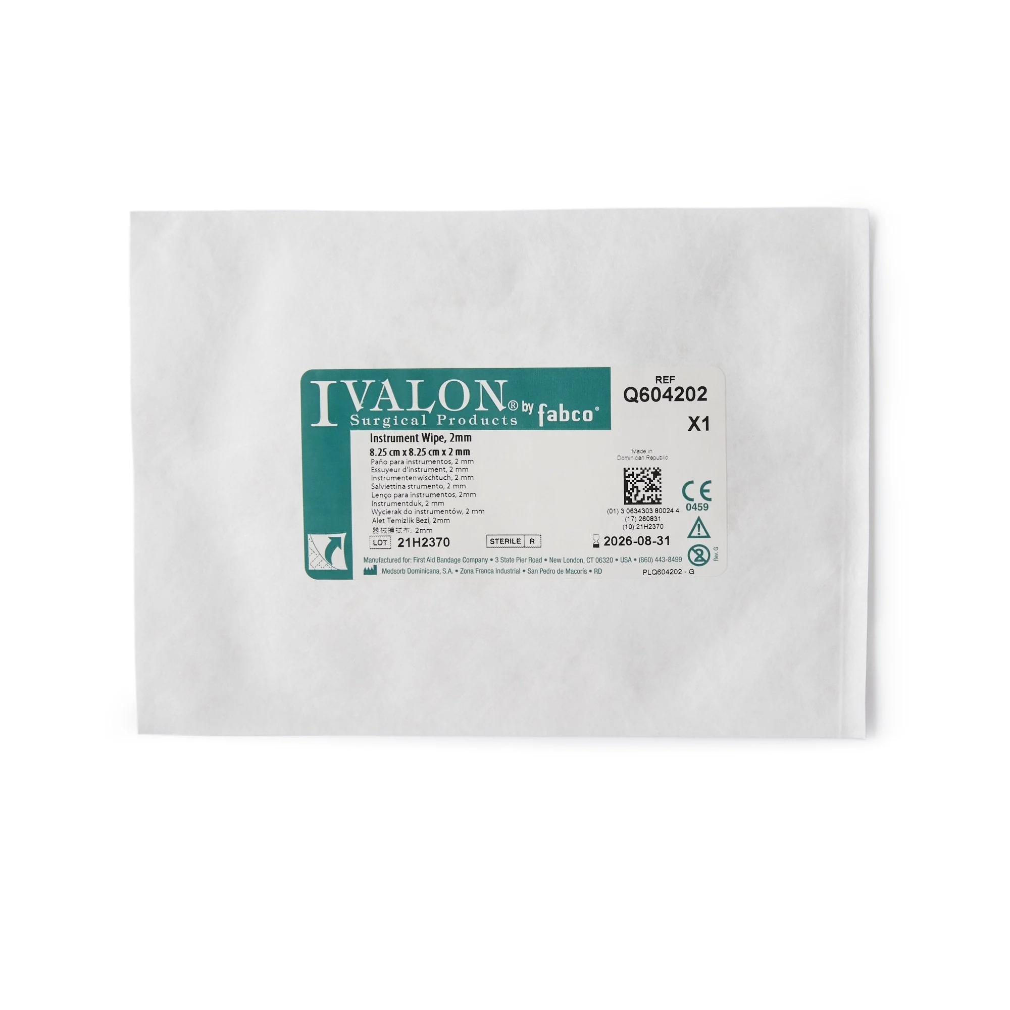 First Aid Ivalon Instrument Wipe (20/BX) - Image 3