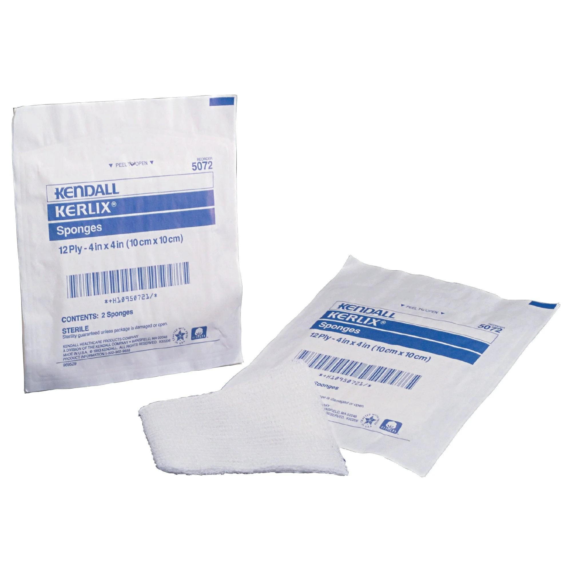 Cardinal Kerlix USP Type VII Fluff Dressing, 4 x 4 Inch, 12-Ply (2000/CS)