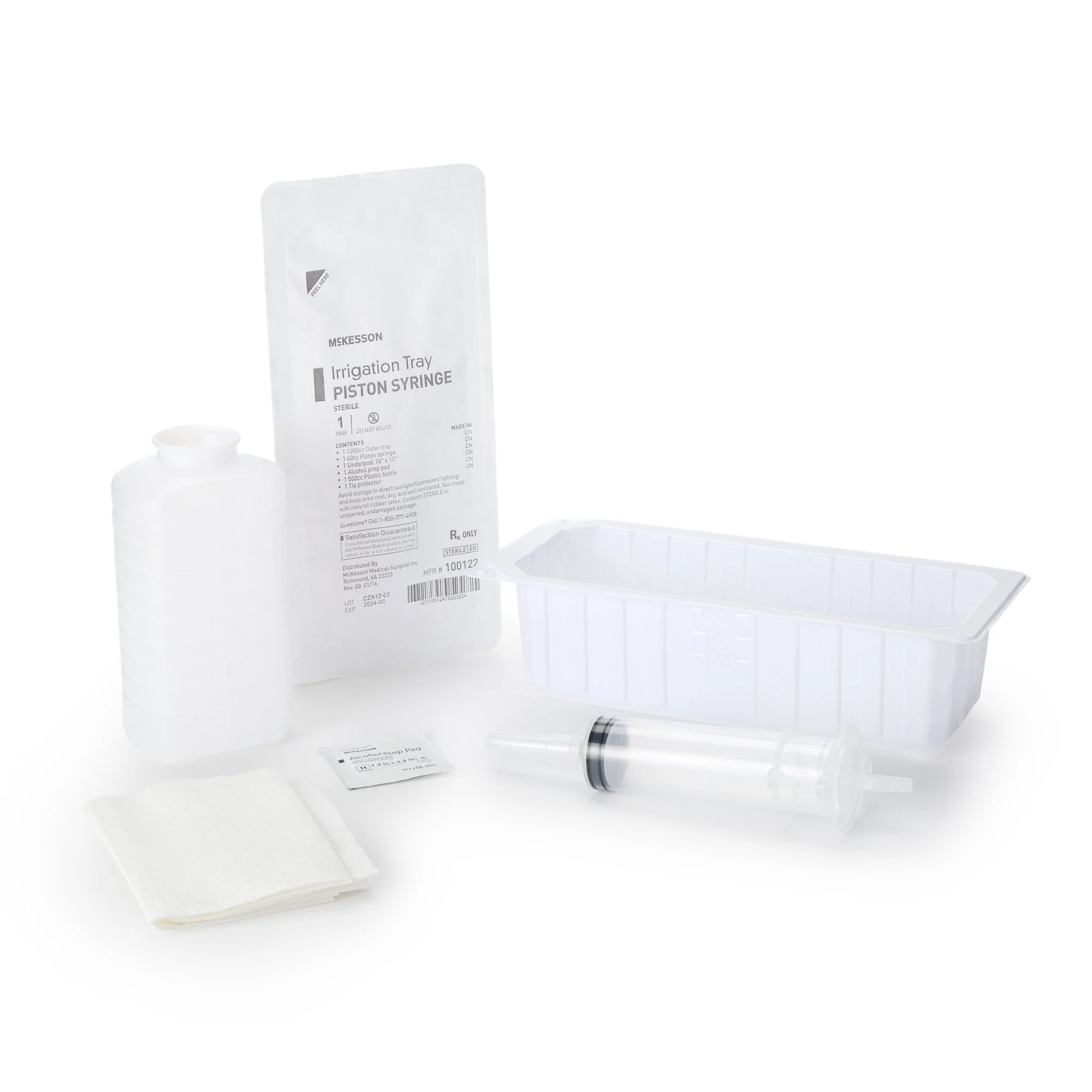 Irrigation Tray McKesson Sterile