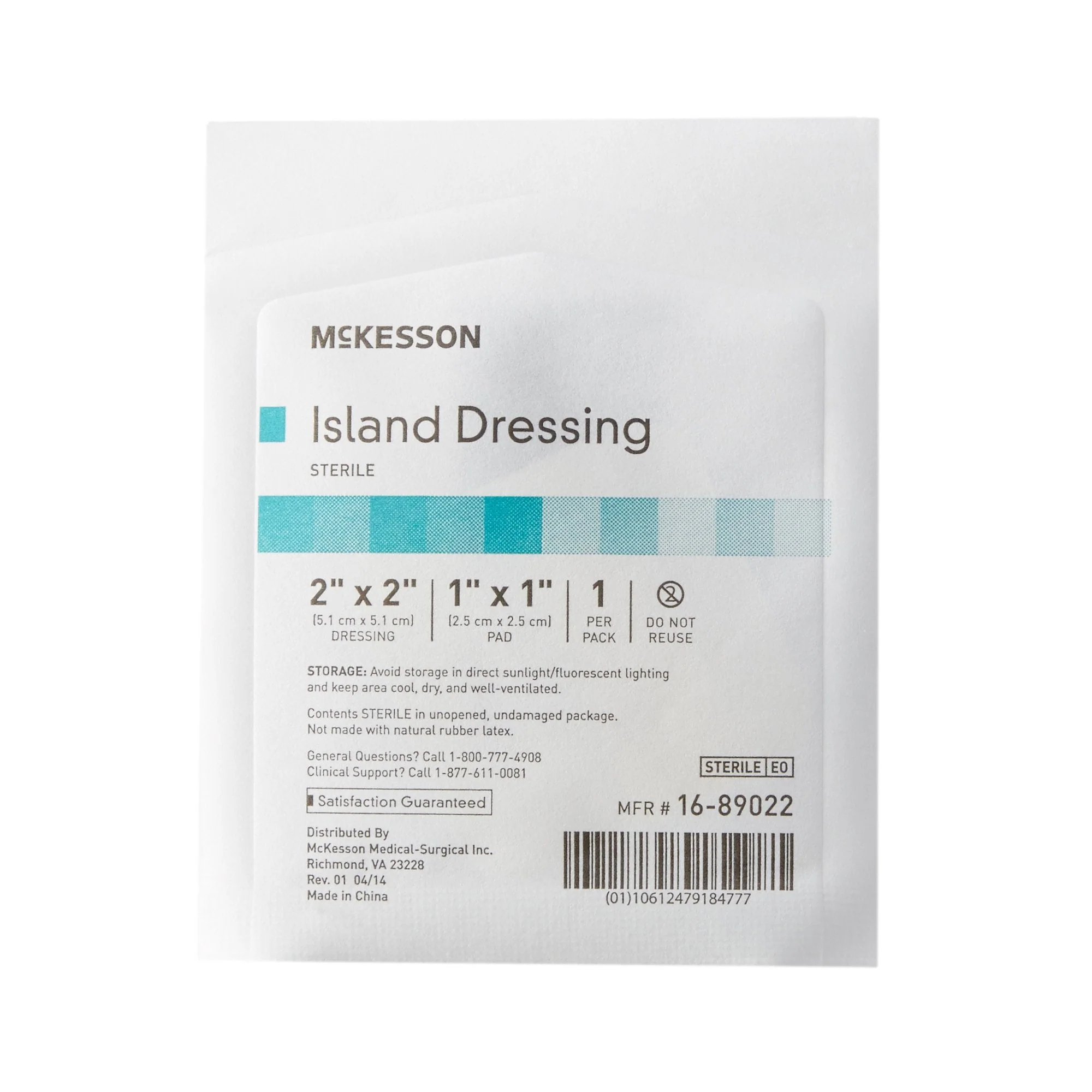 McKesson Brand McKesson Adhesive Dressing, 2 x 2 Inch (100/CS) - Image 2