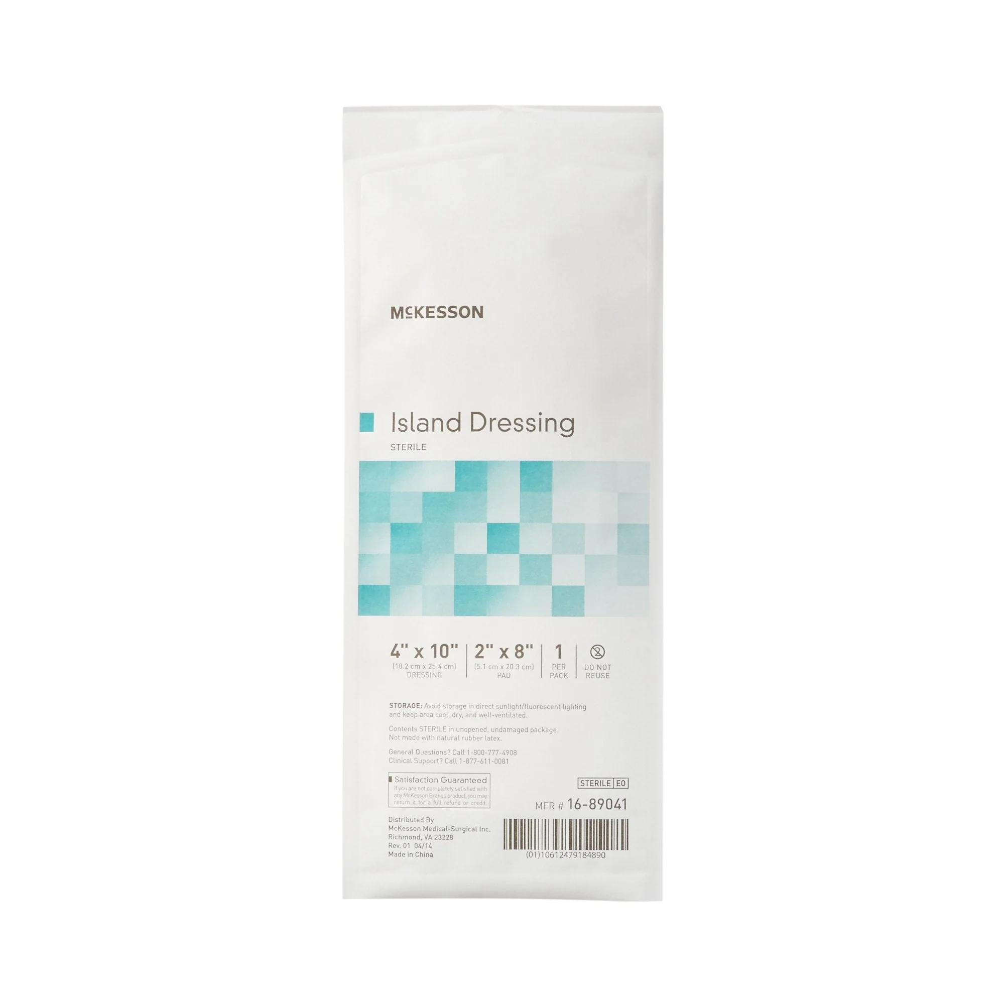 McKesson Brand McKesson White Adhesive Dressing, 4 x 10 Inch (100/CS) - Image 2