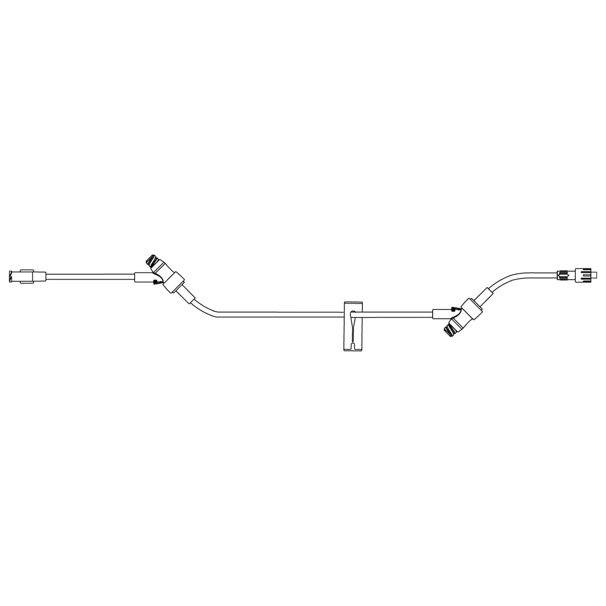 IV Extension Set Safeday Needle-Free Port 35 Inch Tubing