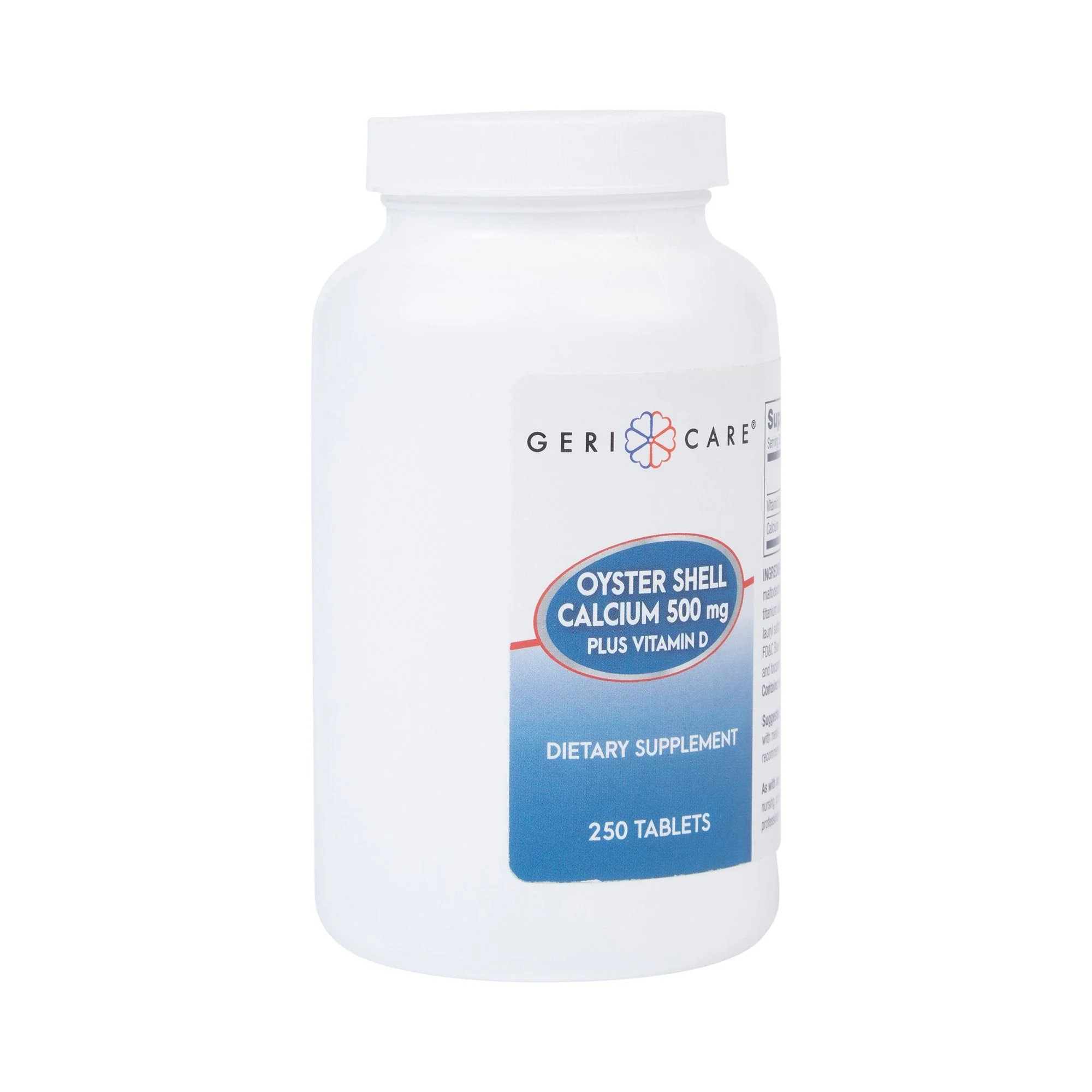 Geri-Care Geri-Care Oyster Shell Calcium Plus Vitamin D Joint Health Supplement (12/CS) - Image 2