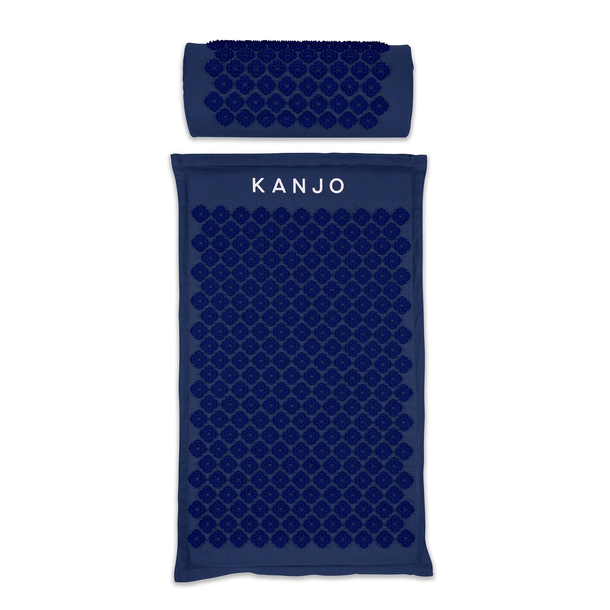 Acutens Inc Kanjo Memory Foam Acupressure Mat Set, Dark Blue (9/CS)