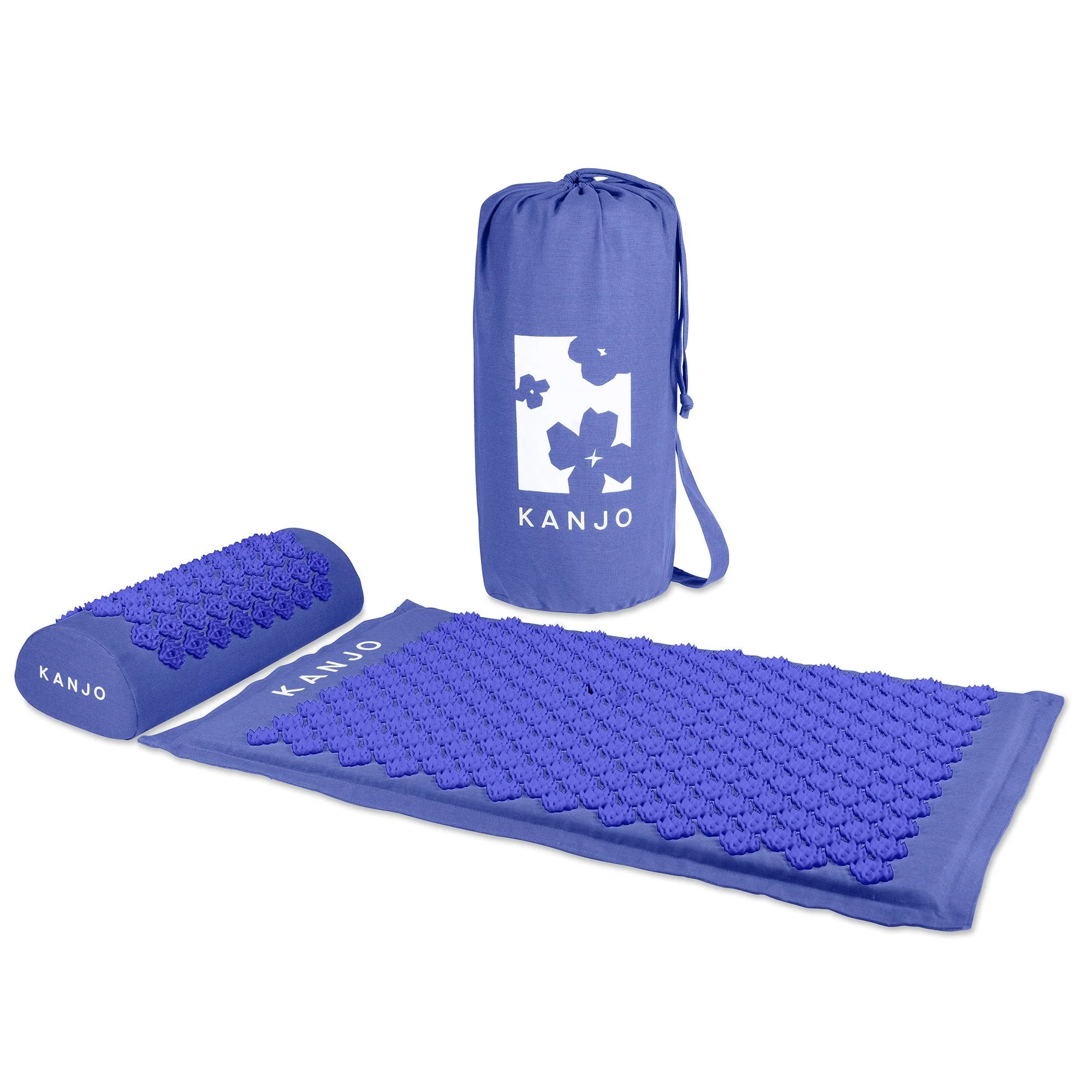 Acutens Inc Kanjo Memory Foam Acupressure Mat Set, Blue (9/CS) - Image 3