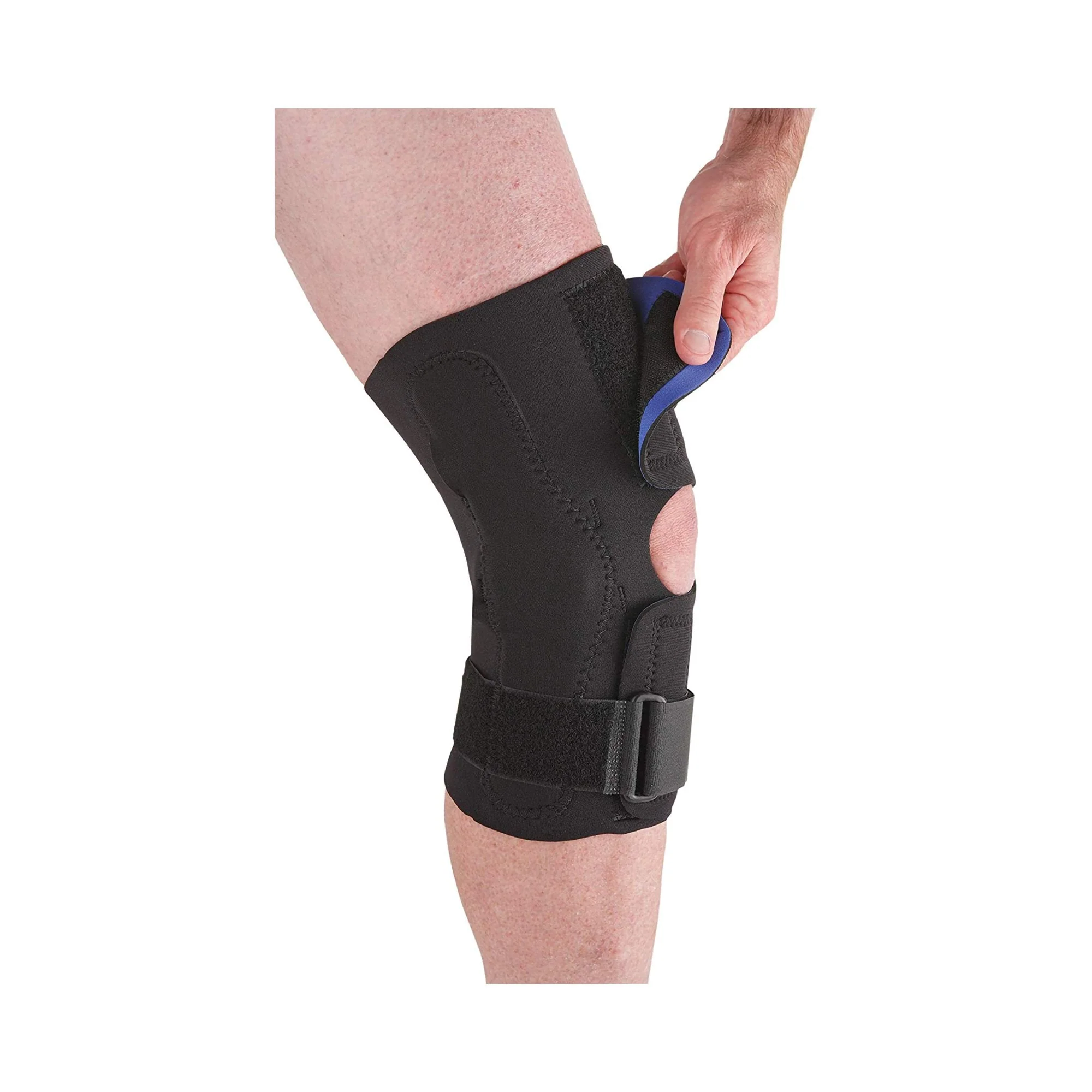 Ossur Ossur Wraparound / Open Patella Hinged Knee Support, Extra Large - Image 2