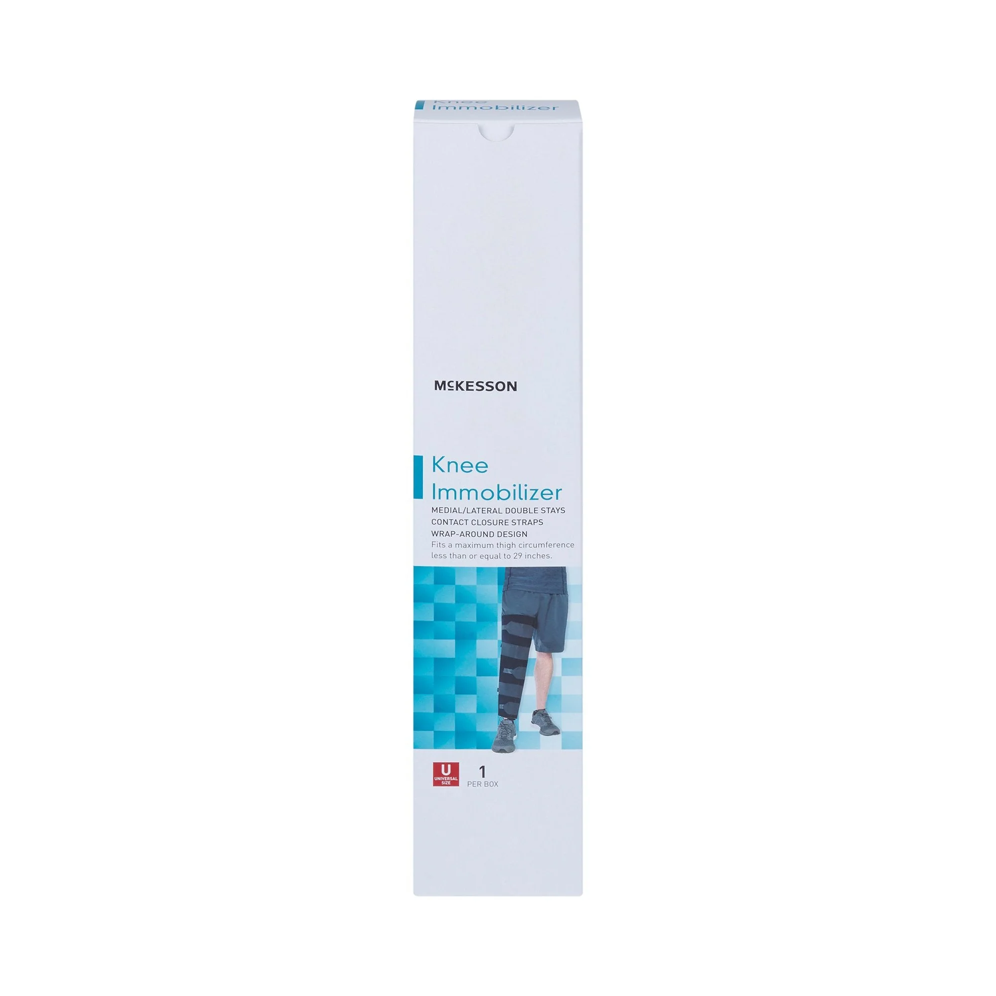 McKesson Brand McKesson Knee Immobilizer, 14-Inch Length, One Size Fits Most - Image 3