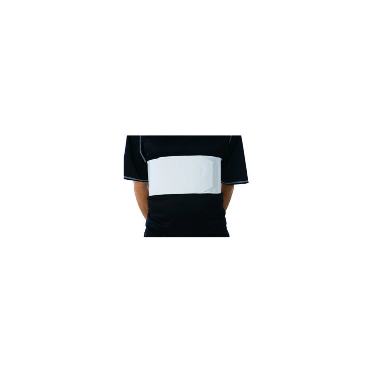 A-T Surgical Mfg Co Inc Rib Belt AT Surgical One Size Fits Most Hook and Loop Closure 28 to 52 Inch Rib Cage Circumference 6 Inch Height Adult