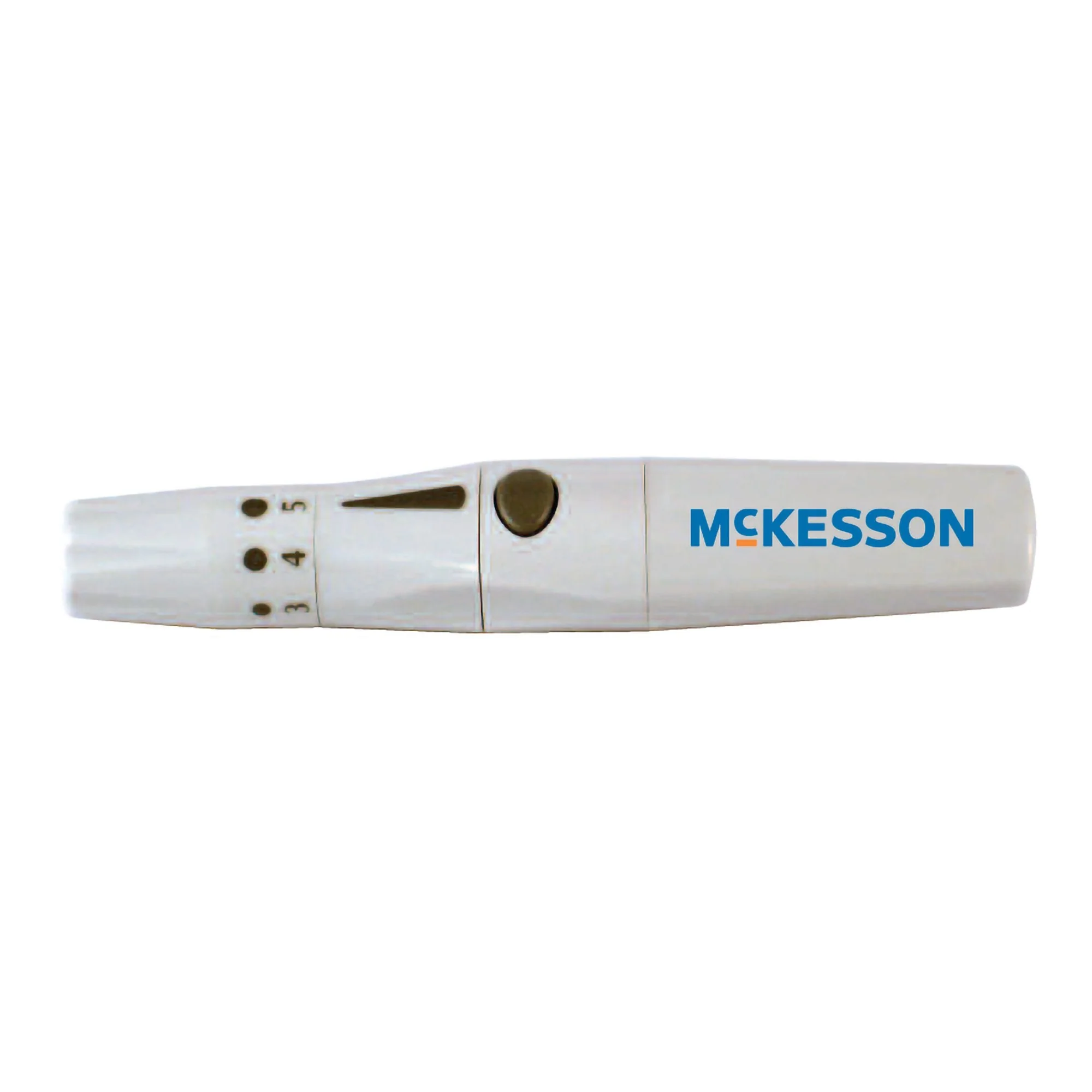 McKesson Brand McKesson Push Button Activation Lancing Device for Fingers, Multiple Depths (50/CS)