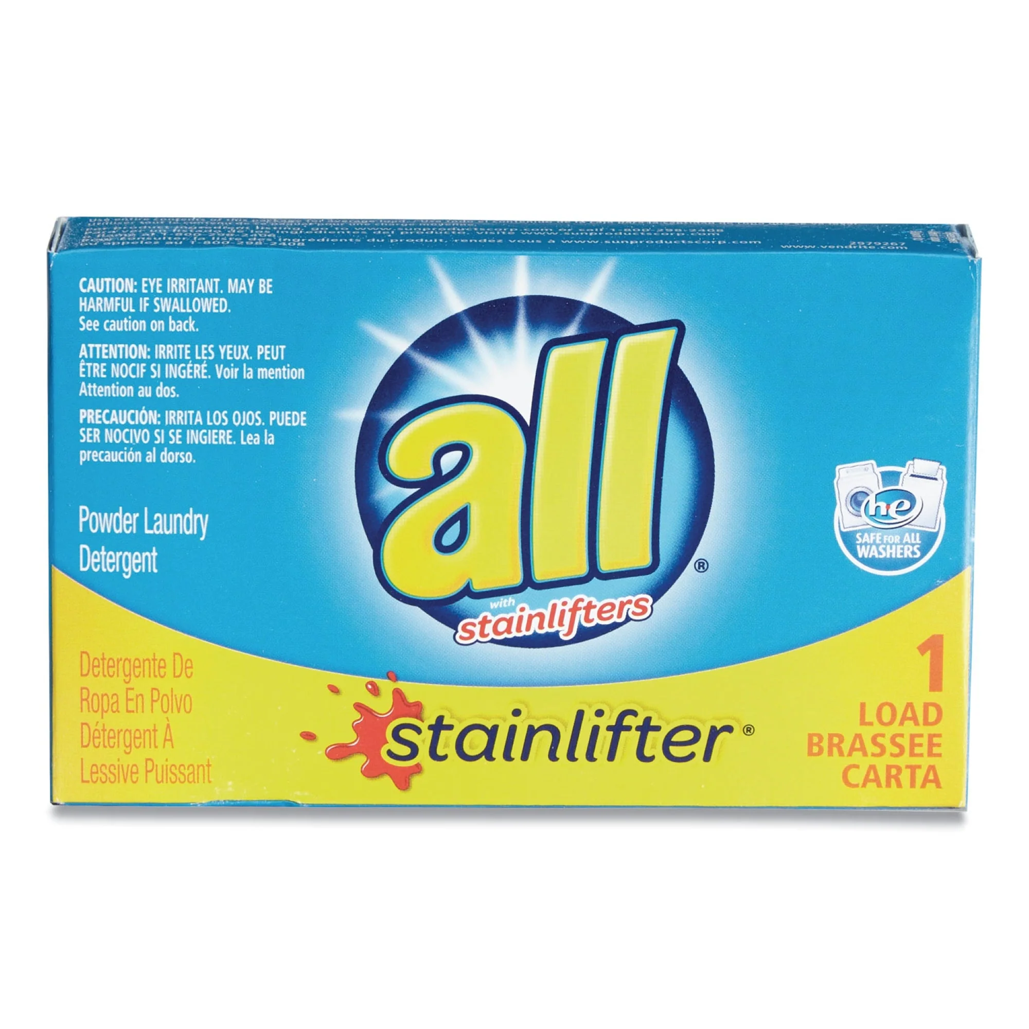 Essendant Co/United Stationers all Powdered Stainlifter Laundry Detergent, Unscented (100/CS)