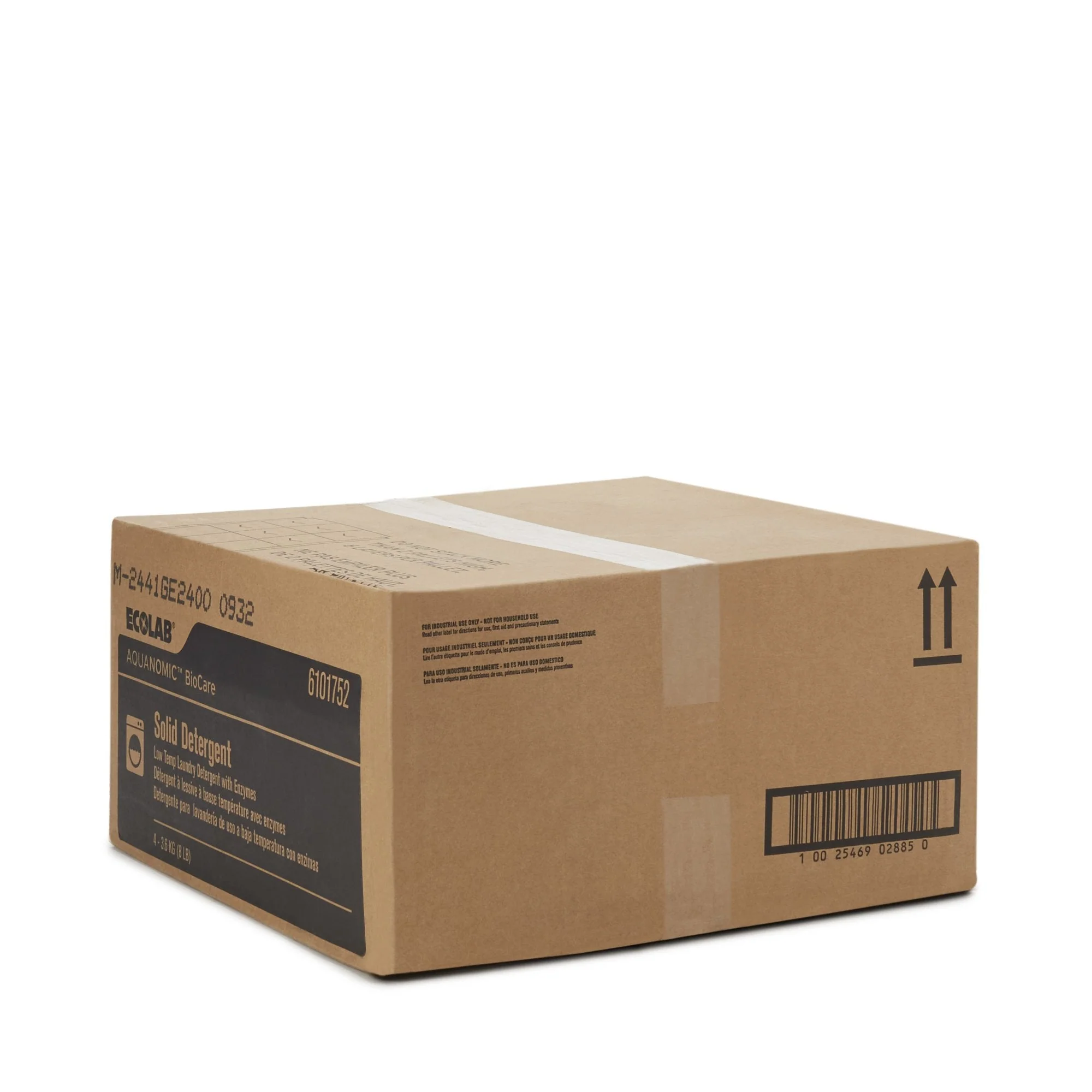 Ecolab Aquanomic Biocare Solid Detergent, 8 lbs. (4/CS) - Image 2