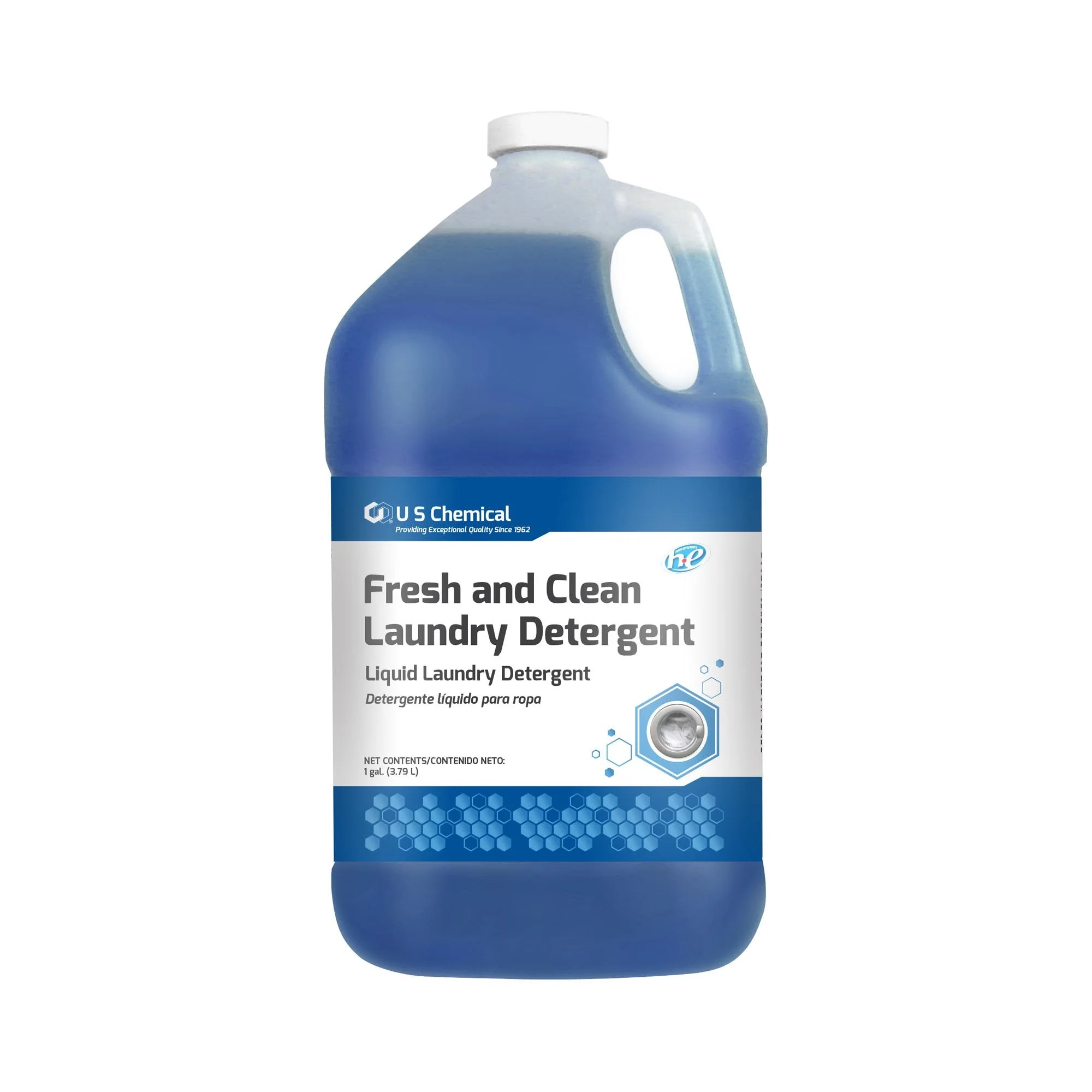 US Chemical Fresh and Clean Laundry Detergent, 1 gal (4/CS)