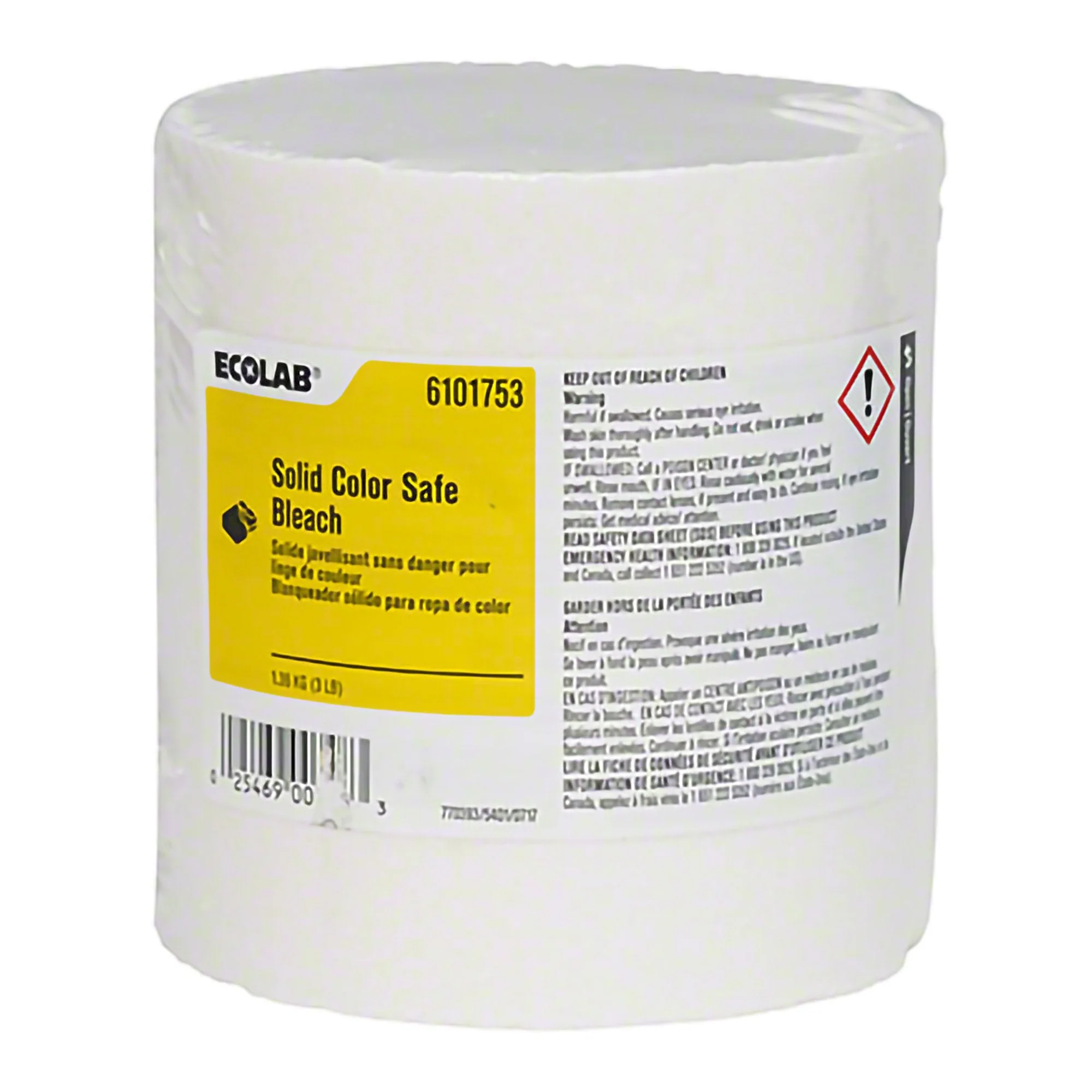 Ecolab Ecolab Solid Color Safe Bleach Laundry Detergent (2/CS)