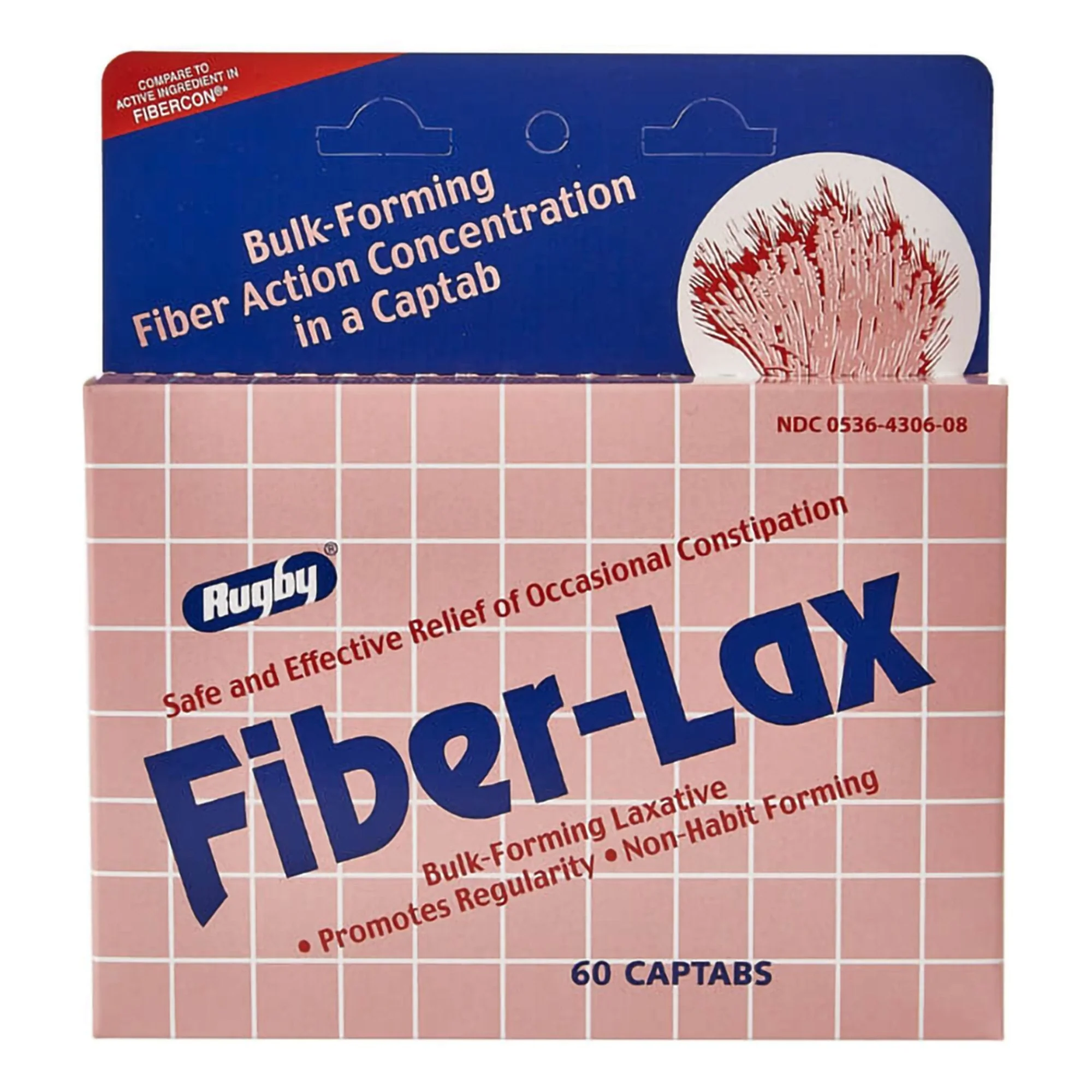 Major Pharmaceuticals Fiber-Lax Calcium Polycarbophil Laxative