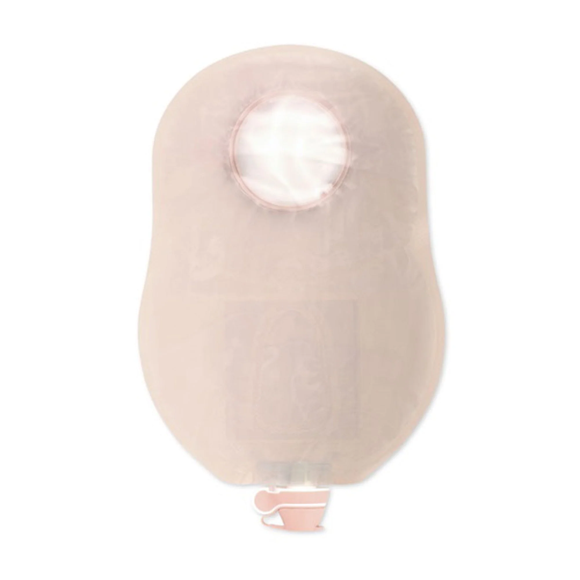Hollister New Image 18422 Two-Piece Ultra-Clear Urostomy Pouch, 44 mm Flange, Green Match (10/BX) - Image 3