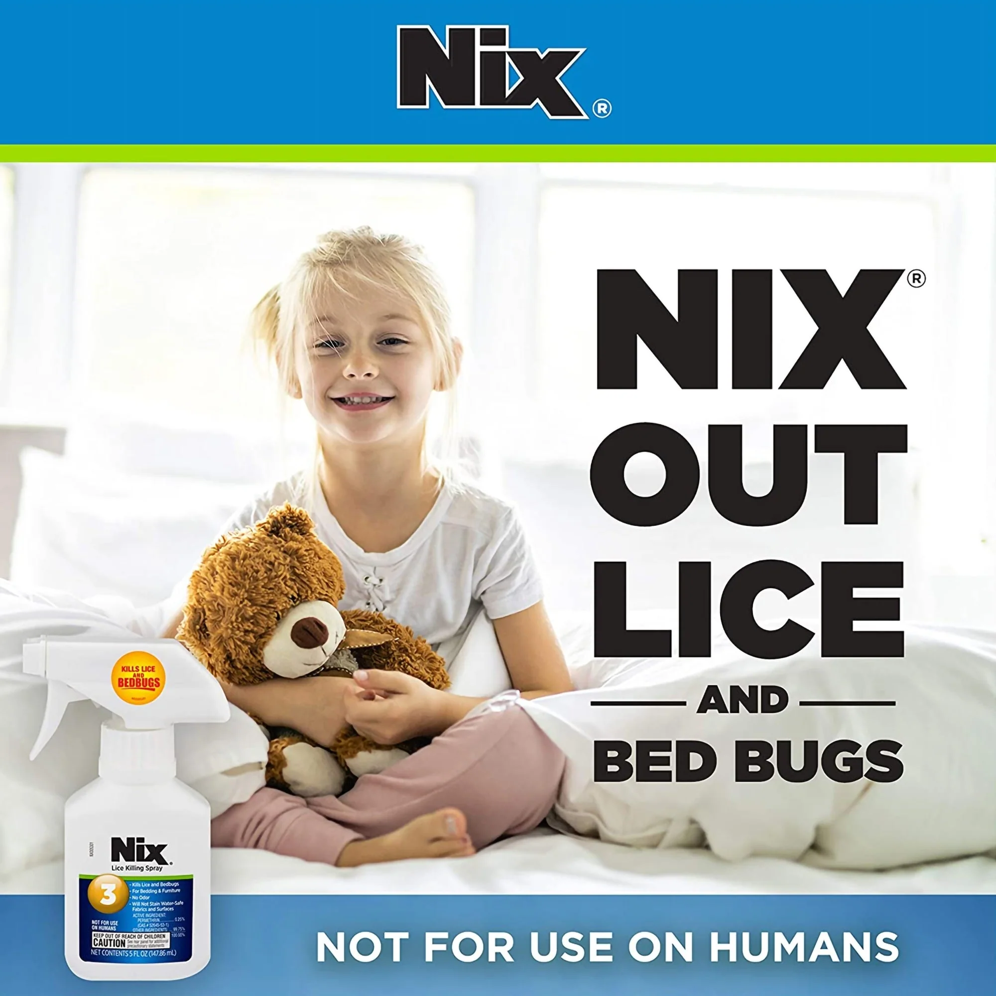 Prestige Medical Nix Lice Killing Furniture Treatment Spray, 5-ounce bottle - Image 5