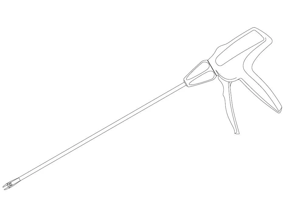 Ligating Clip Applier LIGAMAX5 15 Medium / Large Clips Plier Style Handle 5 mm Diameter Tip