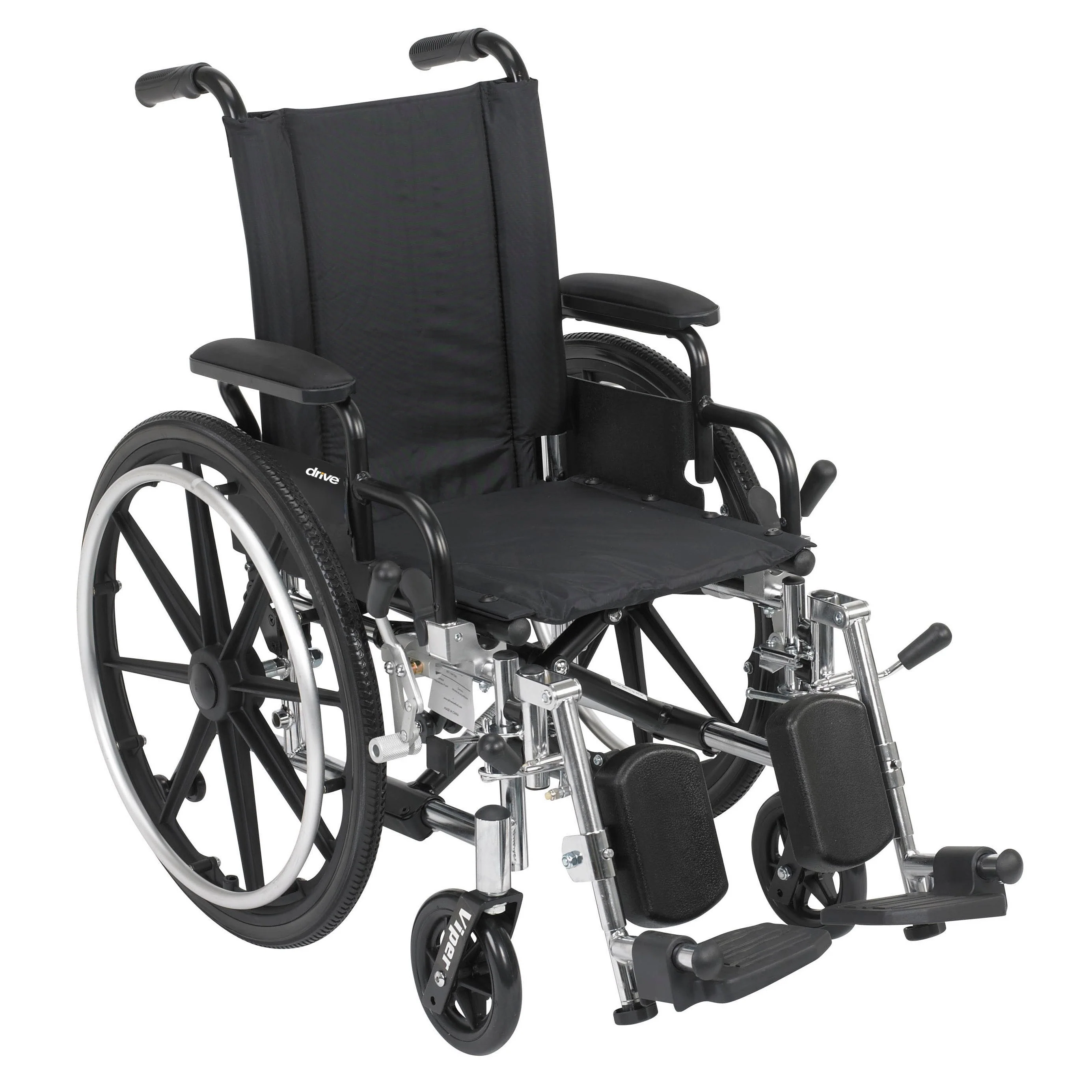 Drive DeVilbiss Healthcare drive Viper Lightweight Wheelchair, 14-Inch Seat Width