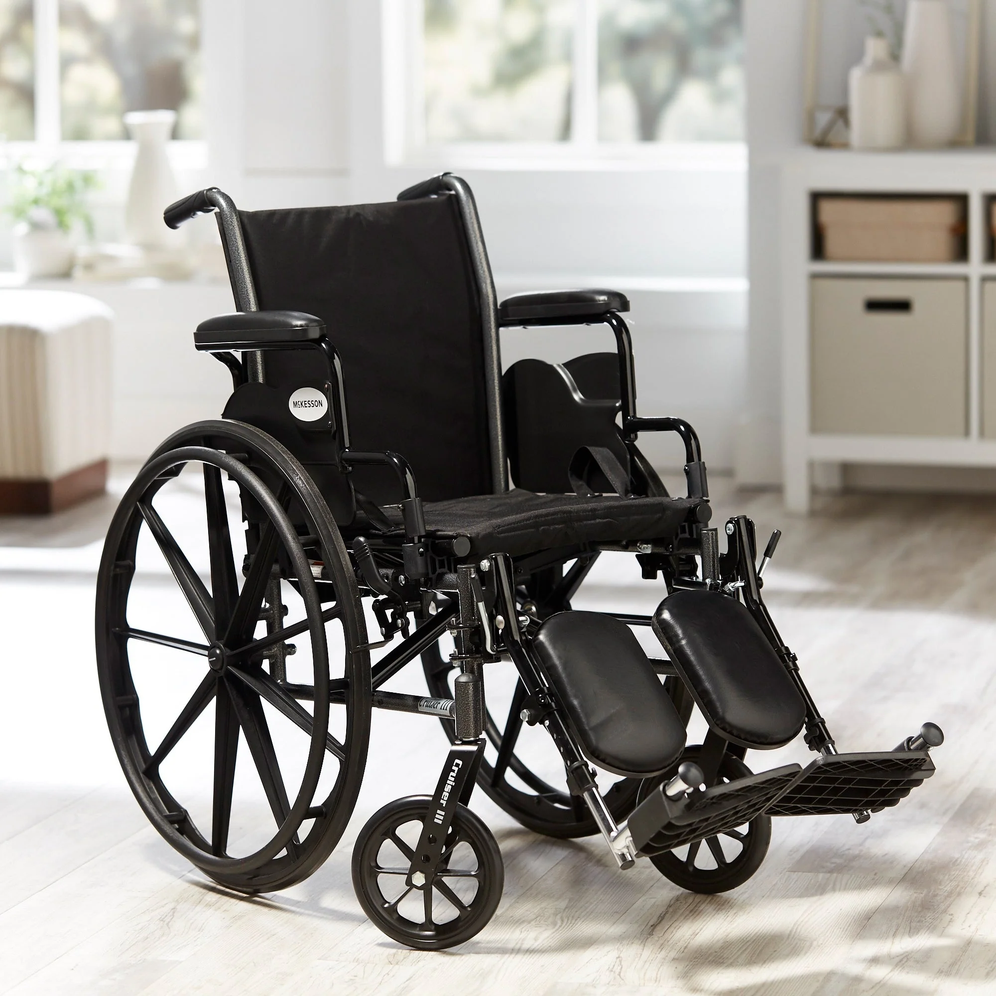 McKesson Brand McKesson Lightweight Wheelchair, 16 Inch Seat Width - Image 4