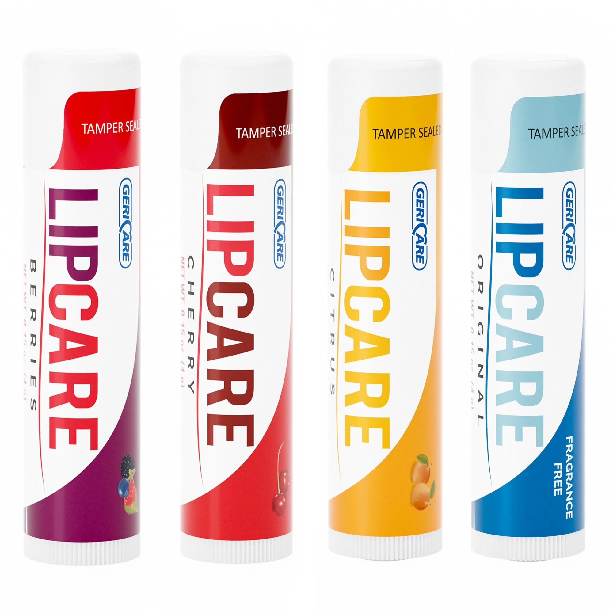 Geri-Care Geri-Care LipCare Lip Balm, Assorted Flavors (48/CS)