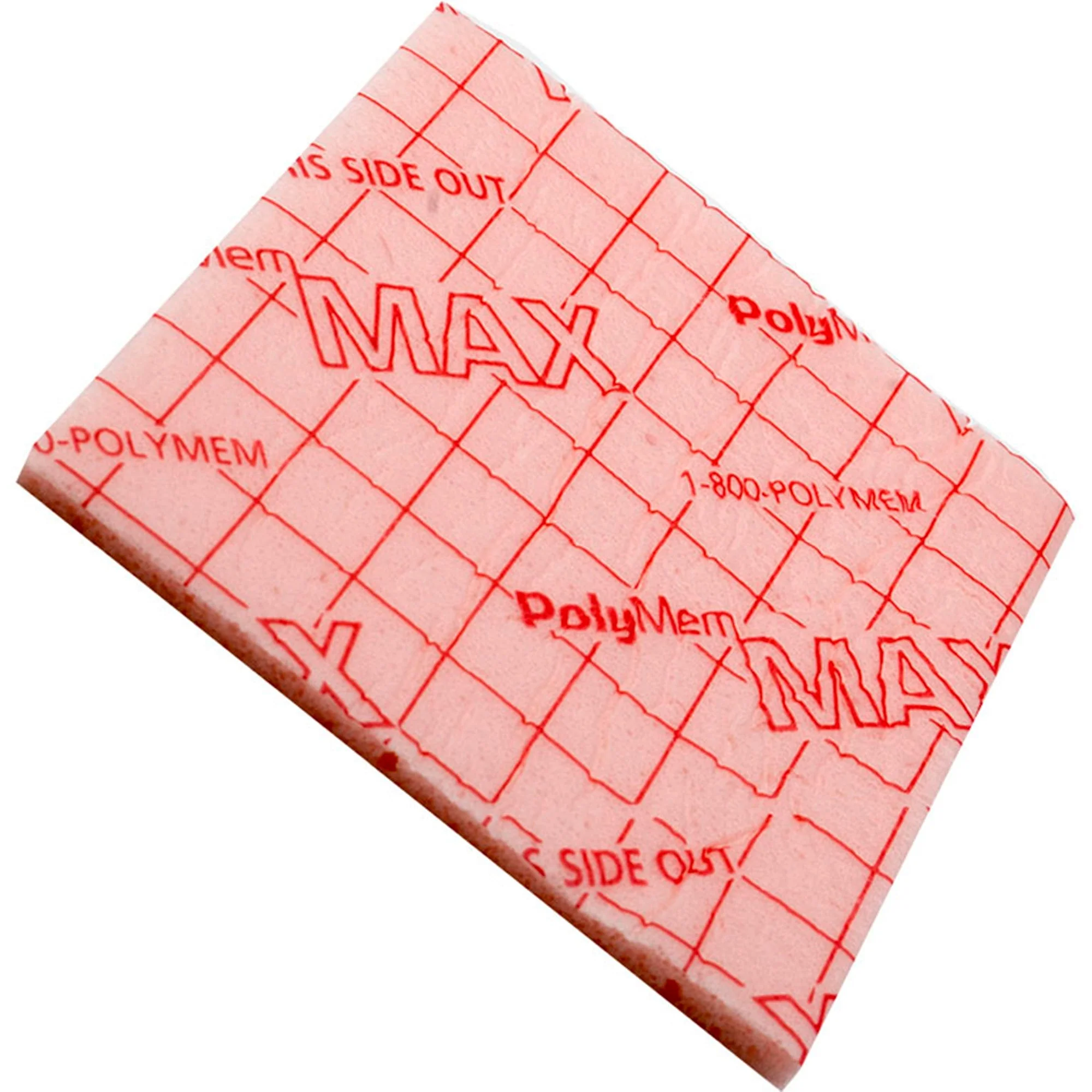 Ferris Manufacturing PolyMem Max Nonadhesive Without Border Foam Dressing, 3 x 3 Inch (40/CS) - Image 2