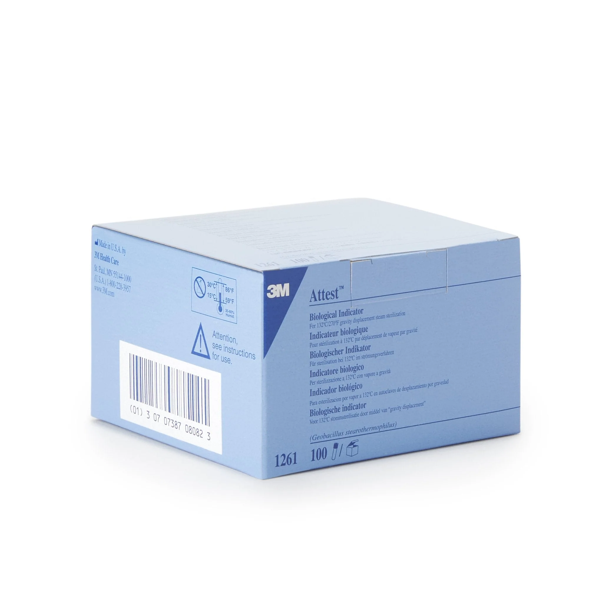 Solventum Corporation 3M Attest Sterilization Biological Indicator Vial (400/CS) - Image 2
