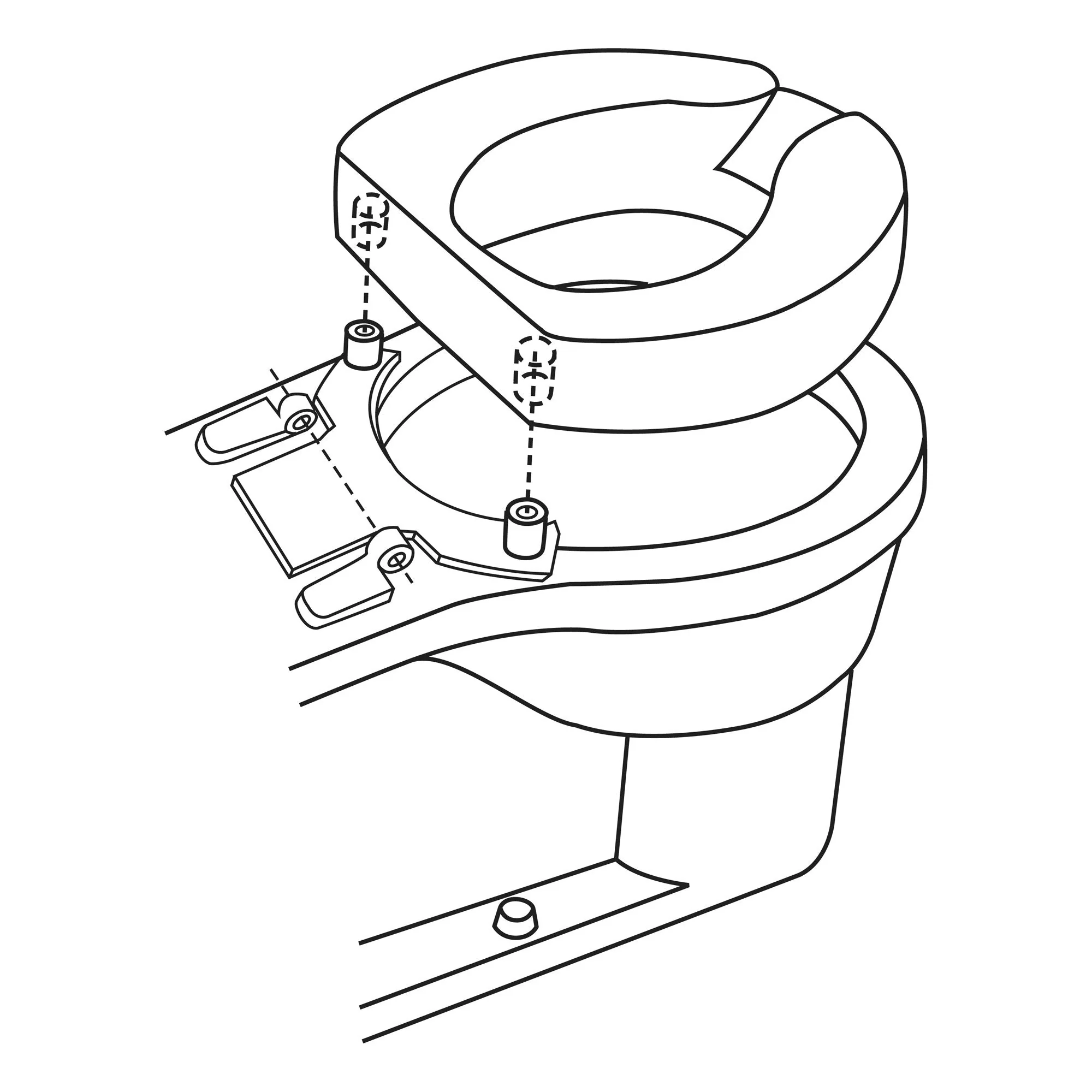 Maddak Lok-In-El Bolt-Down Lok-In-El Bracket - Image 3