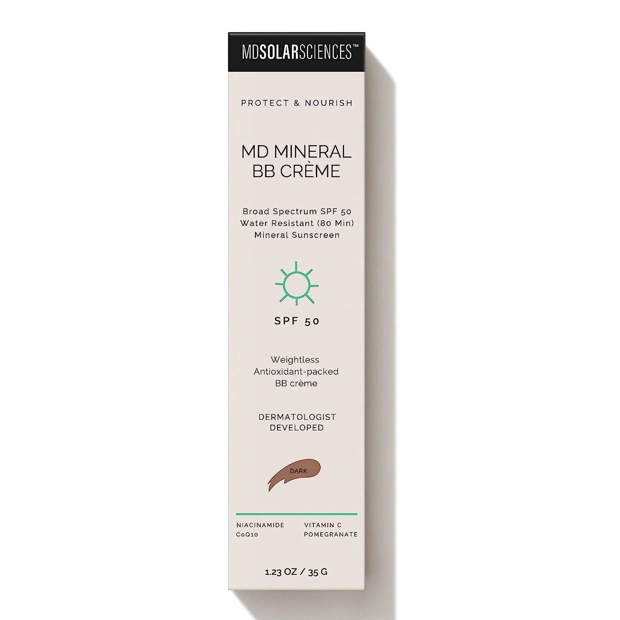MDSolarSciences MDSolarsciences MD Mineral BB Crème SPF 50, Dark (24/CS) - Image 2