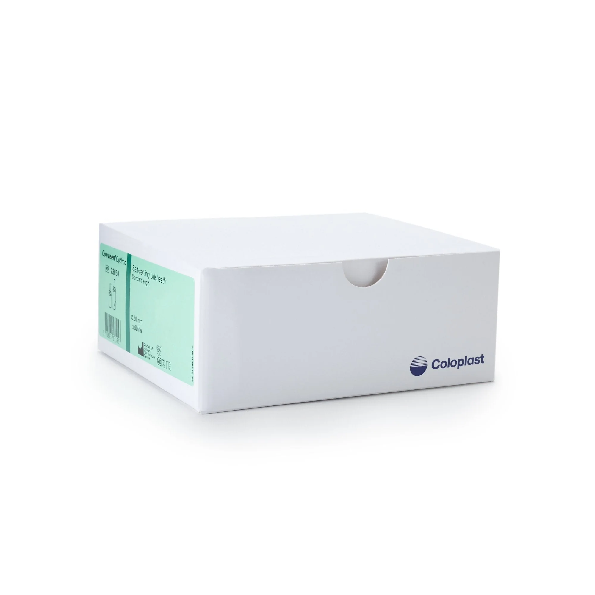 Coloplast Conveen Optima Male External Catheter, Self-Adhesive Seal, PSX Silicone, Medium (30/BX) - Image 2