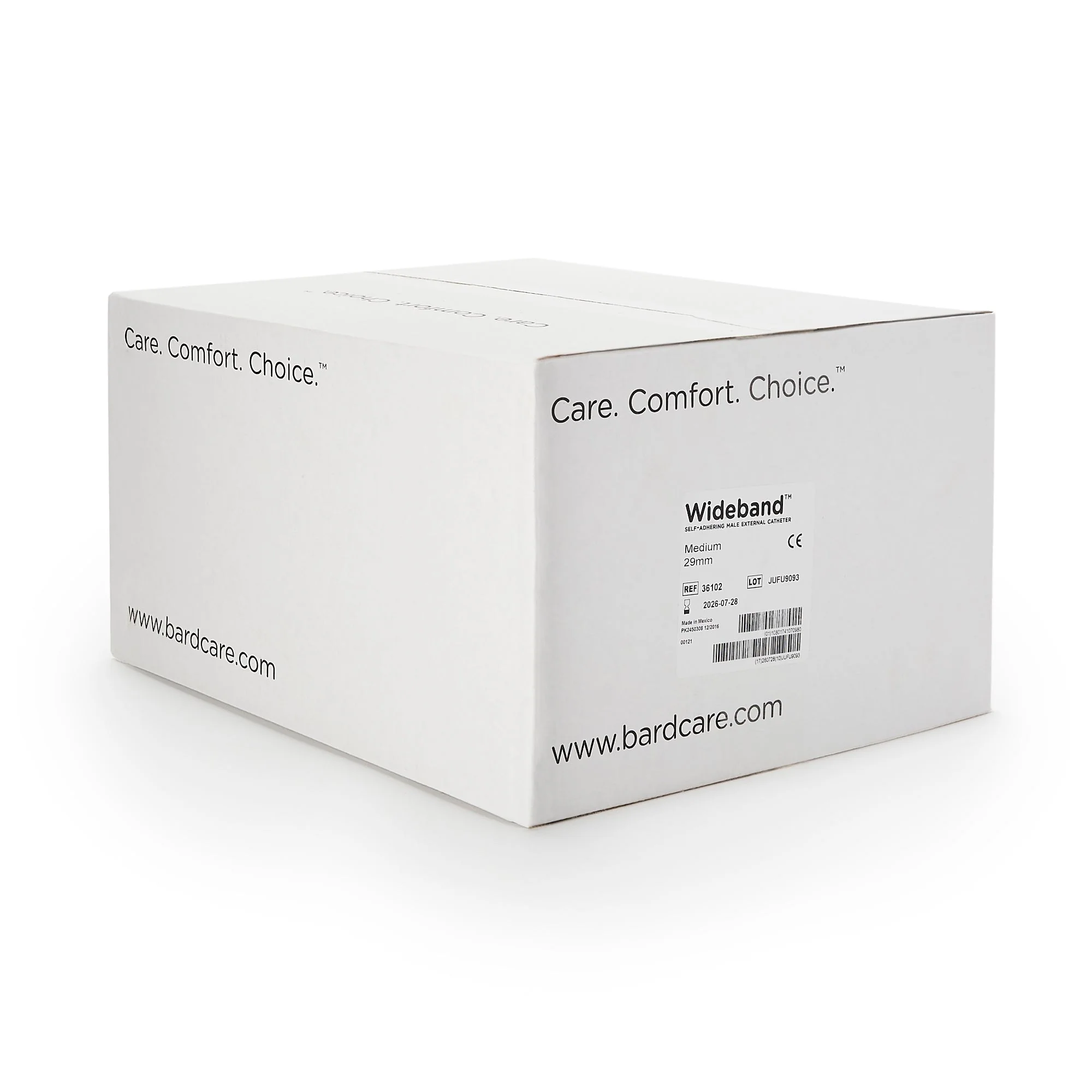 Bard Bard Wide Band Male External Catheter, Medium (100/BX) - Image 3