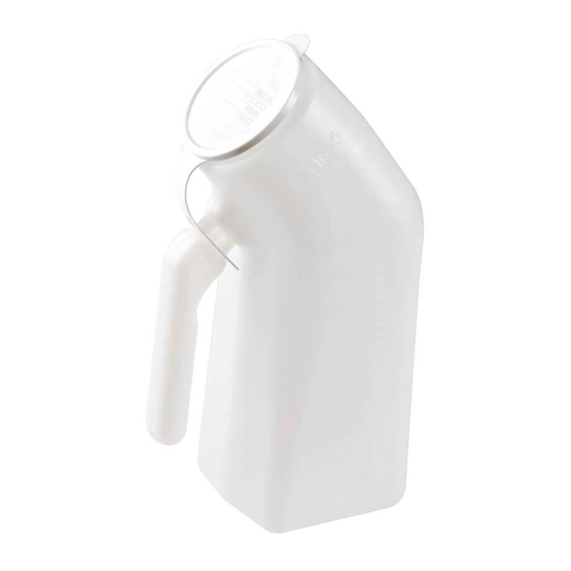 Compass Health Brands Carex Male Urinal with Cover (6/CS) - Image 3