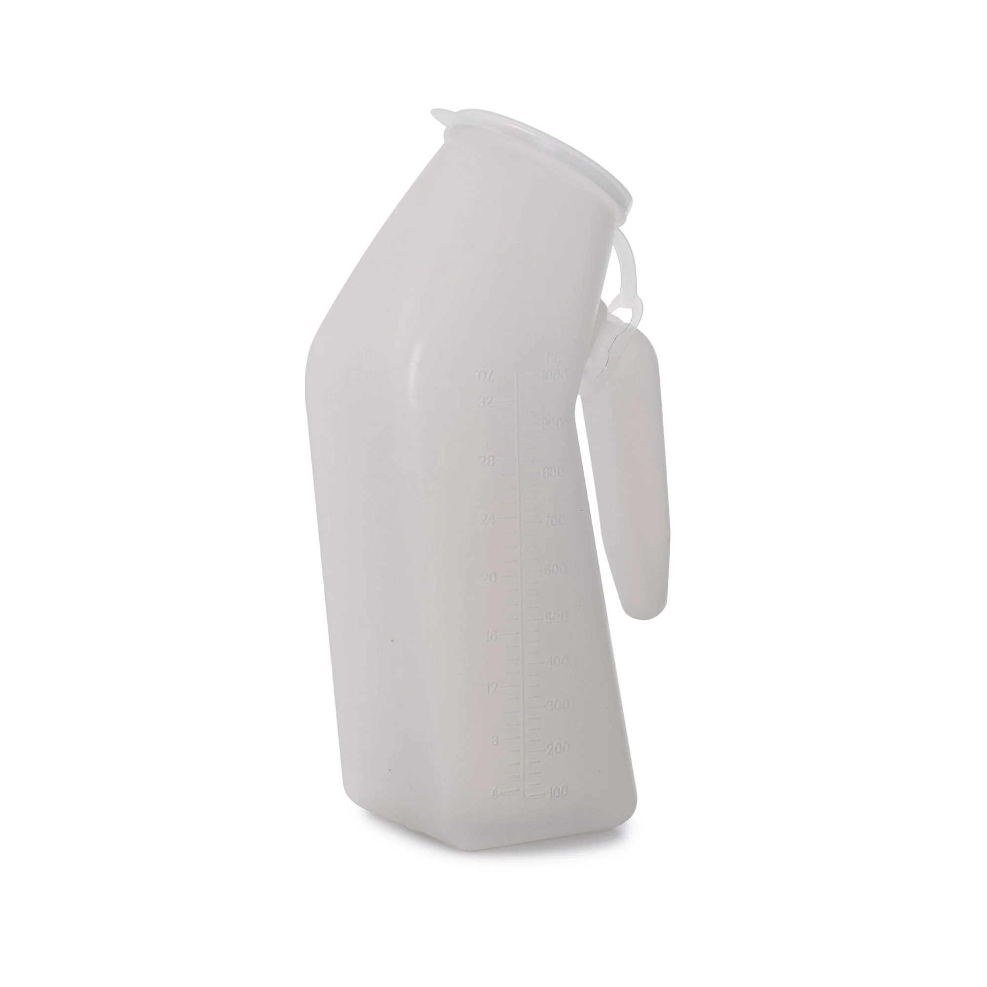 McKesson Brand McKesson Male Urinal with Cover (6/CS) - Image 4
