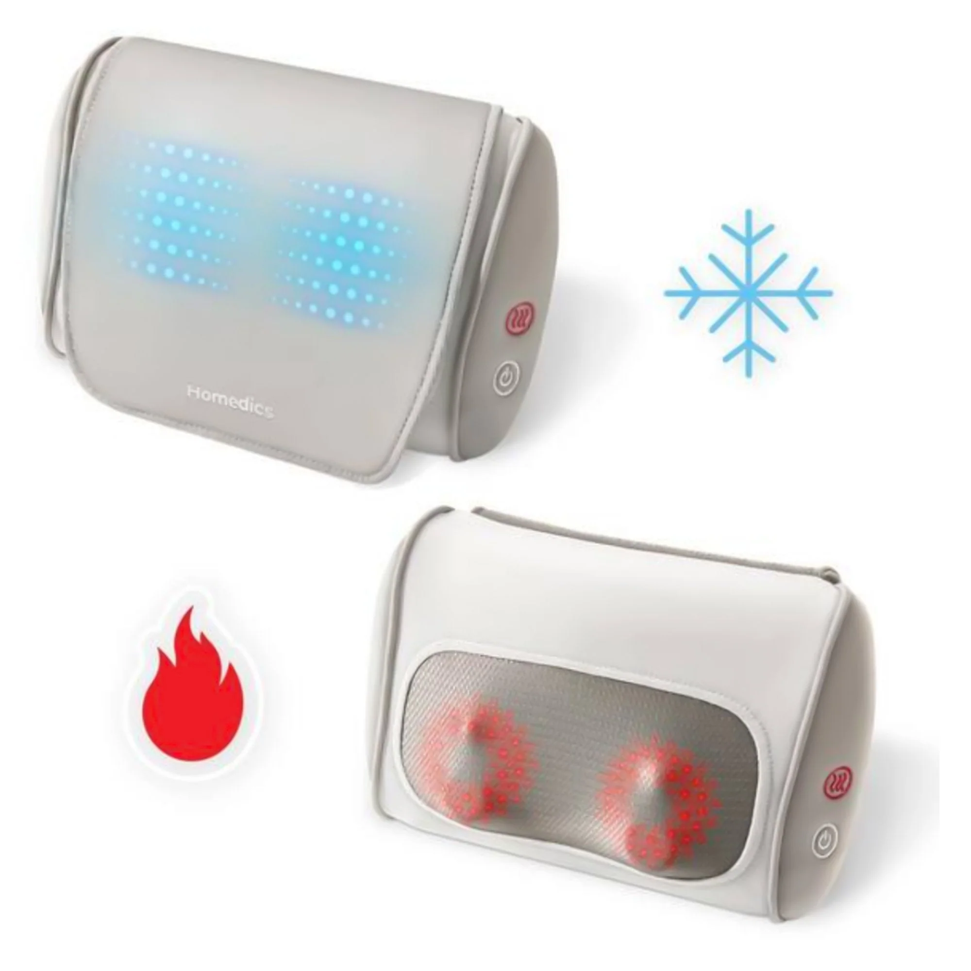 HoMedics USA LLC Homedics Shiatsu Massage Pillow with Soothing Heat and Freezable Gel Pack (2/CS) - Image 2